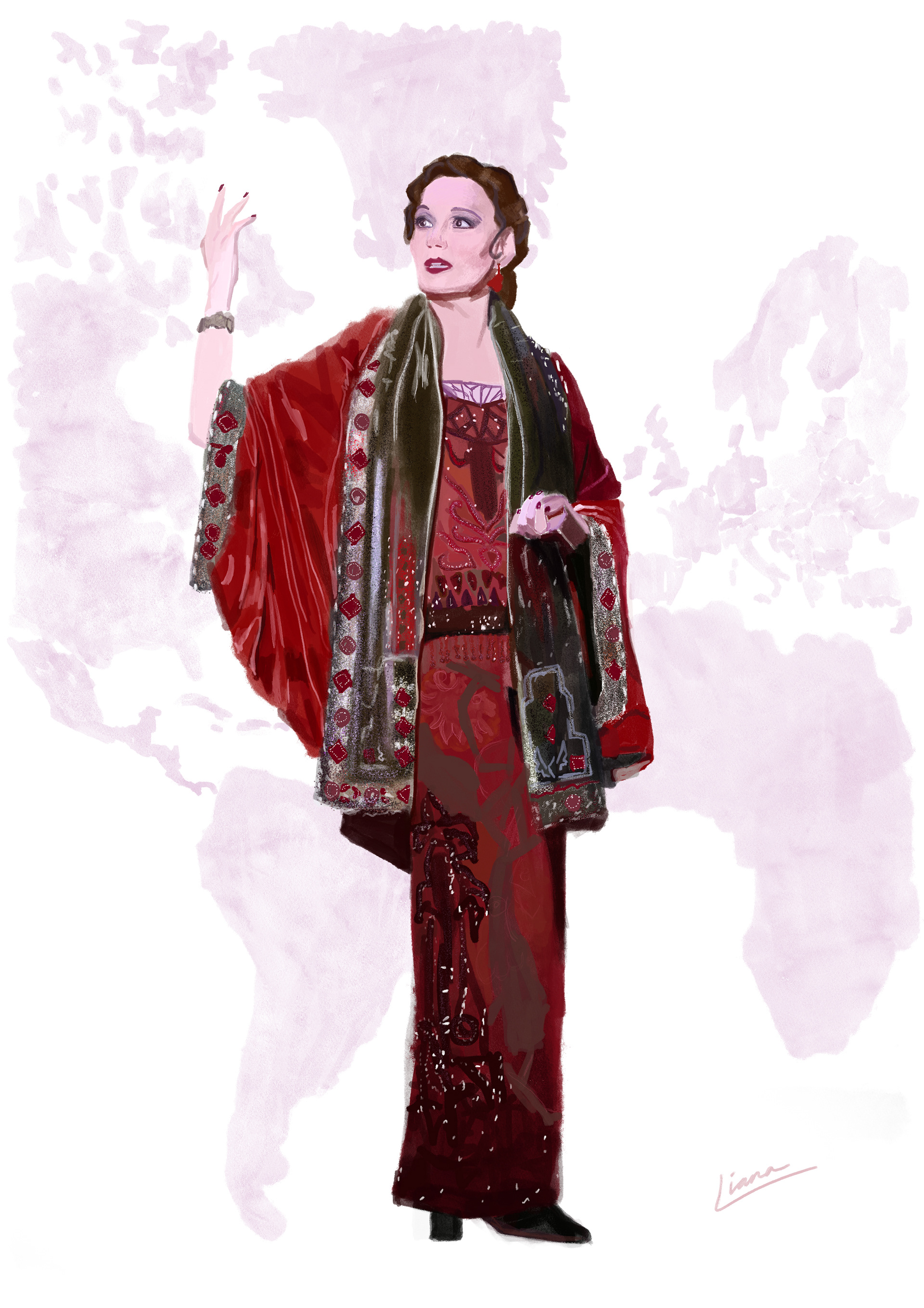 Beth Leavel as Beatrice Stockwell in The Drowsy Chaperone