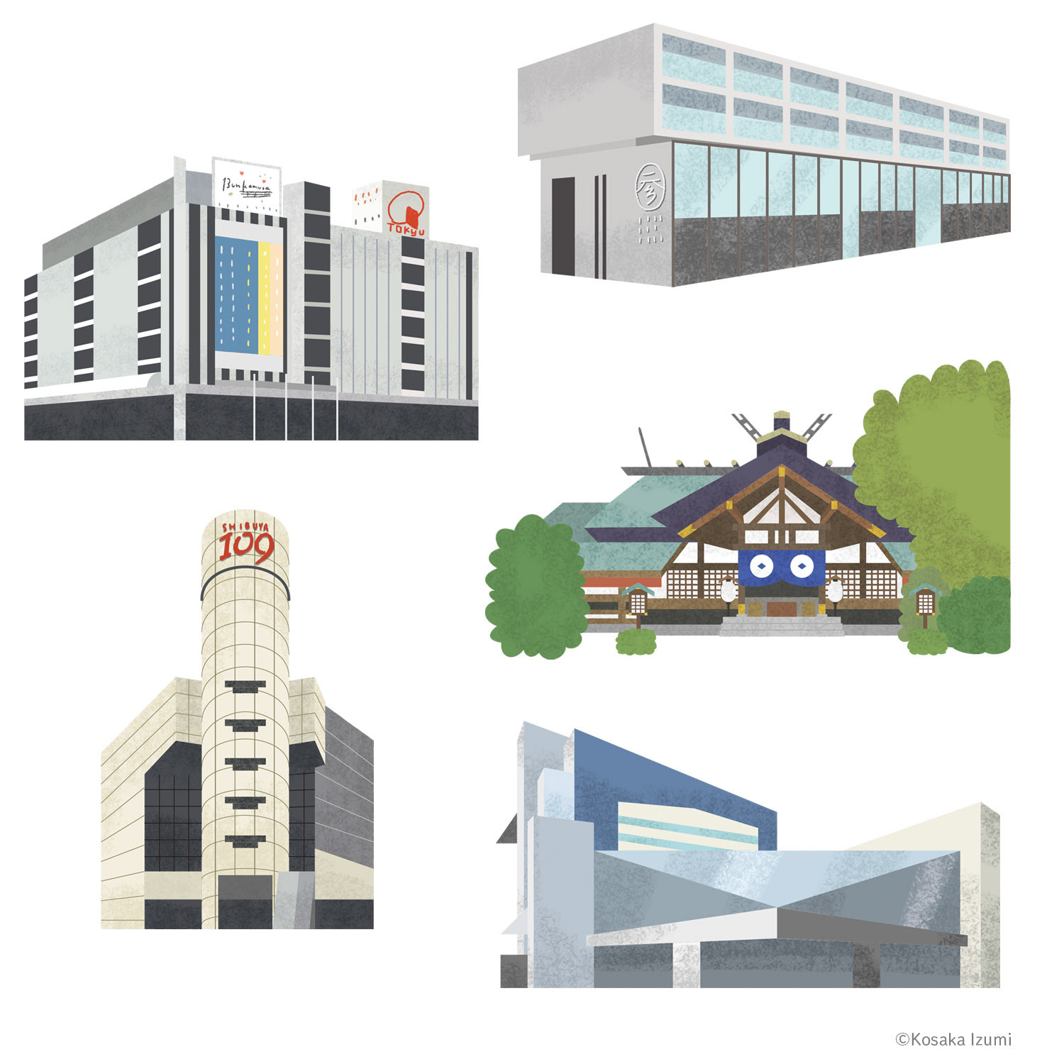 CS旅チャンネル「TOKYOぐるっと！グルメ」 map内建物