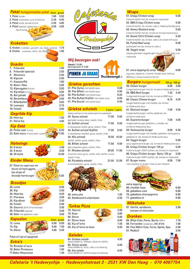 stoepbord snackbar