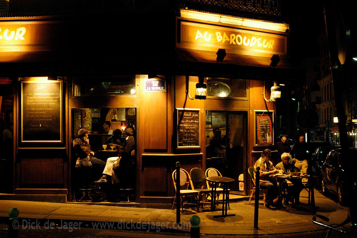 Parijs - Montmartre, café
