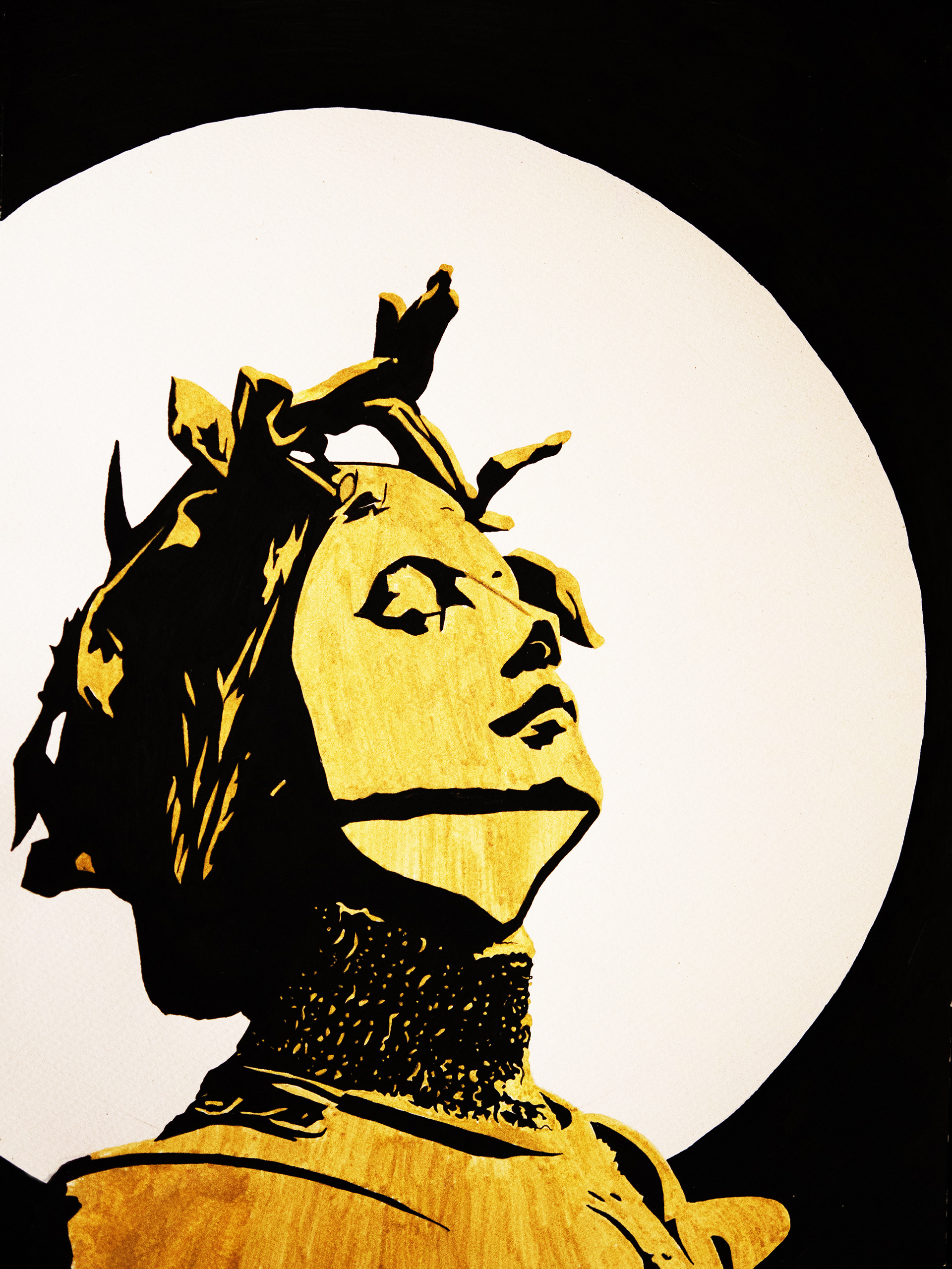 D'après un buste d'Antonin Mercié