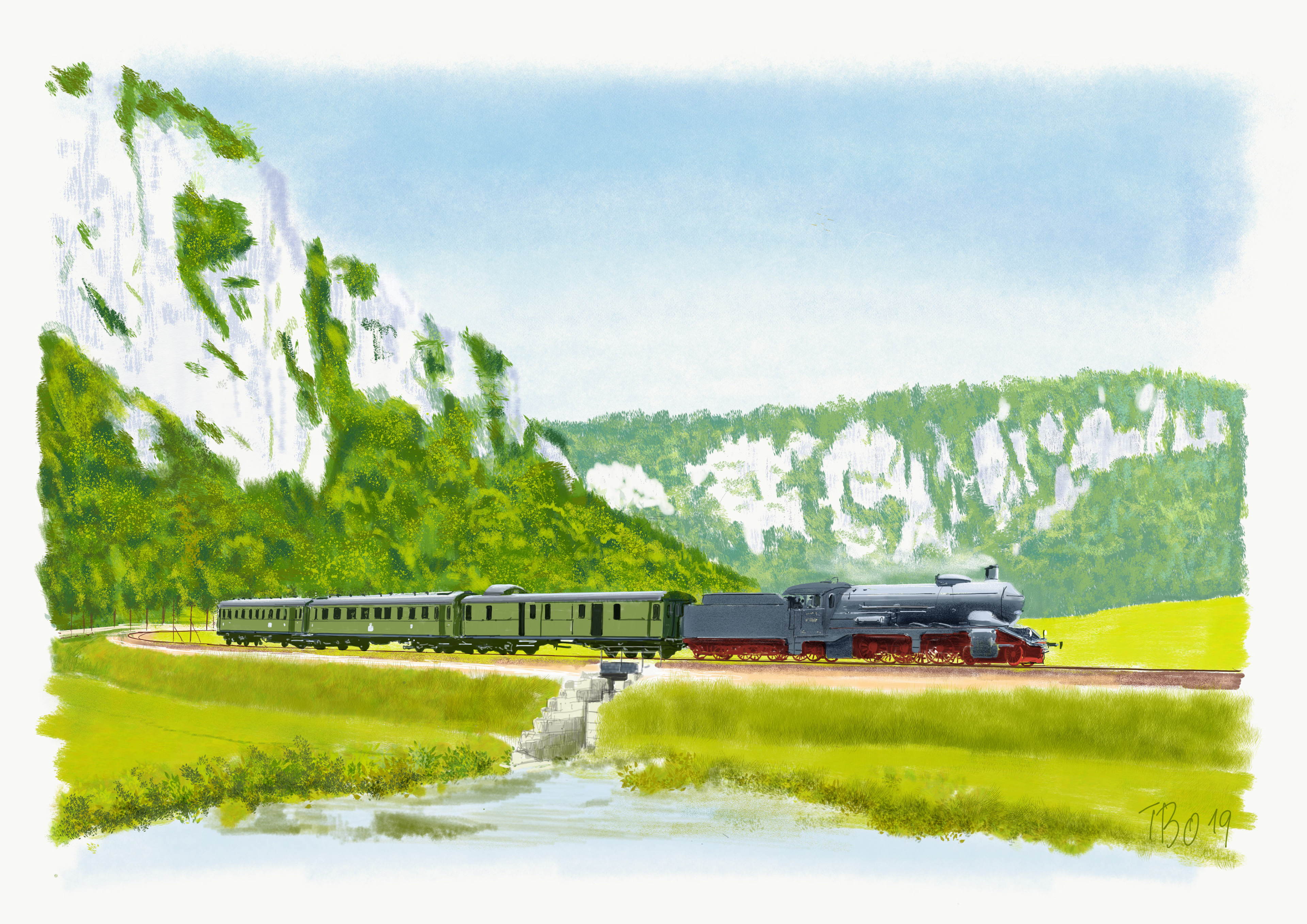 1934 Danube valley