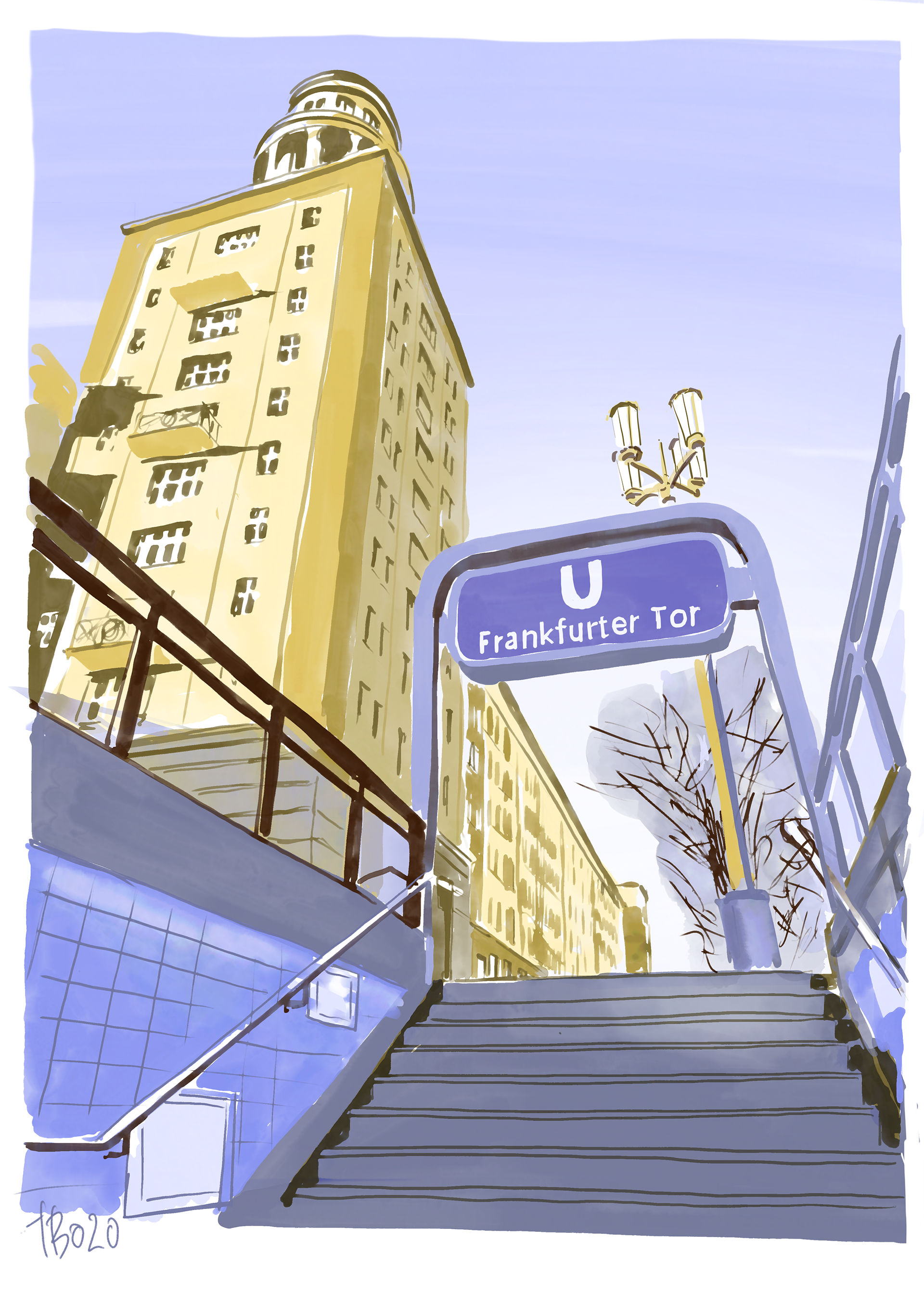 Luca Böttcher - Metro-Station Frankfurter Tor