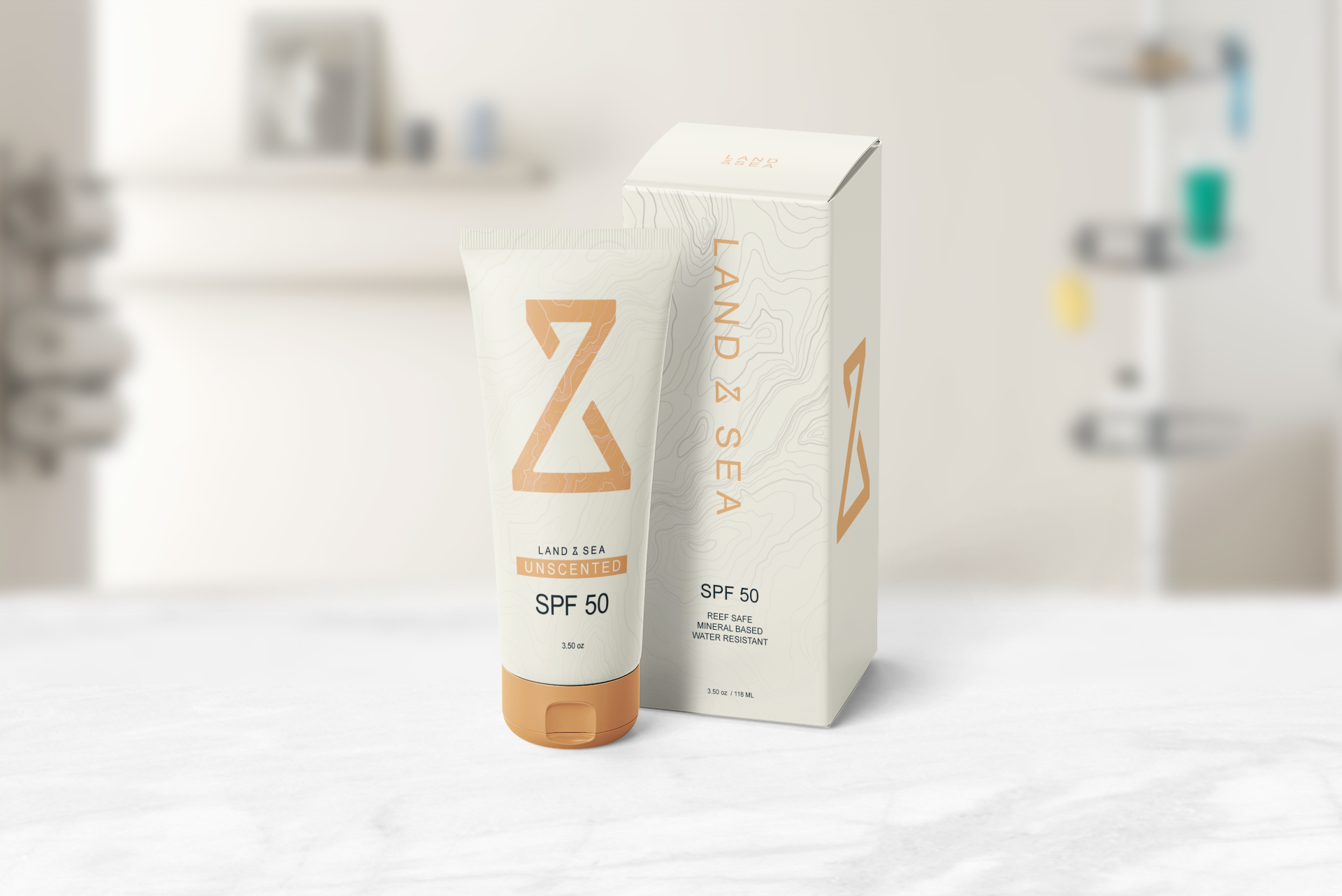 Land & Sea Tube Packaging Design