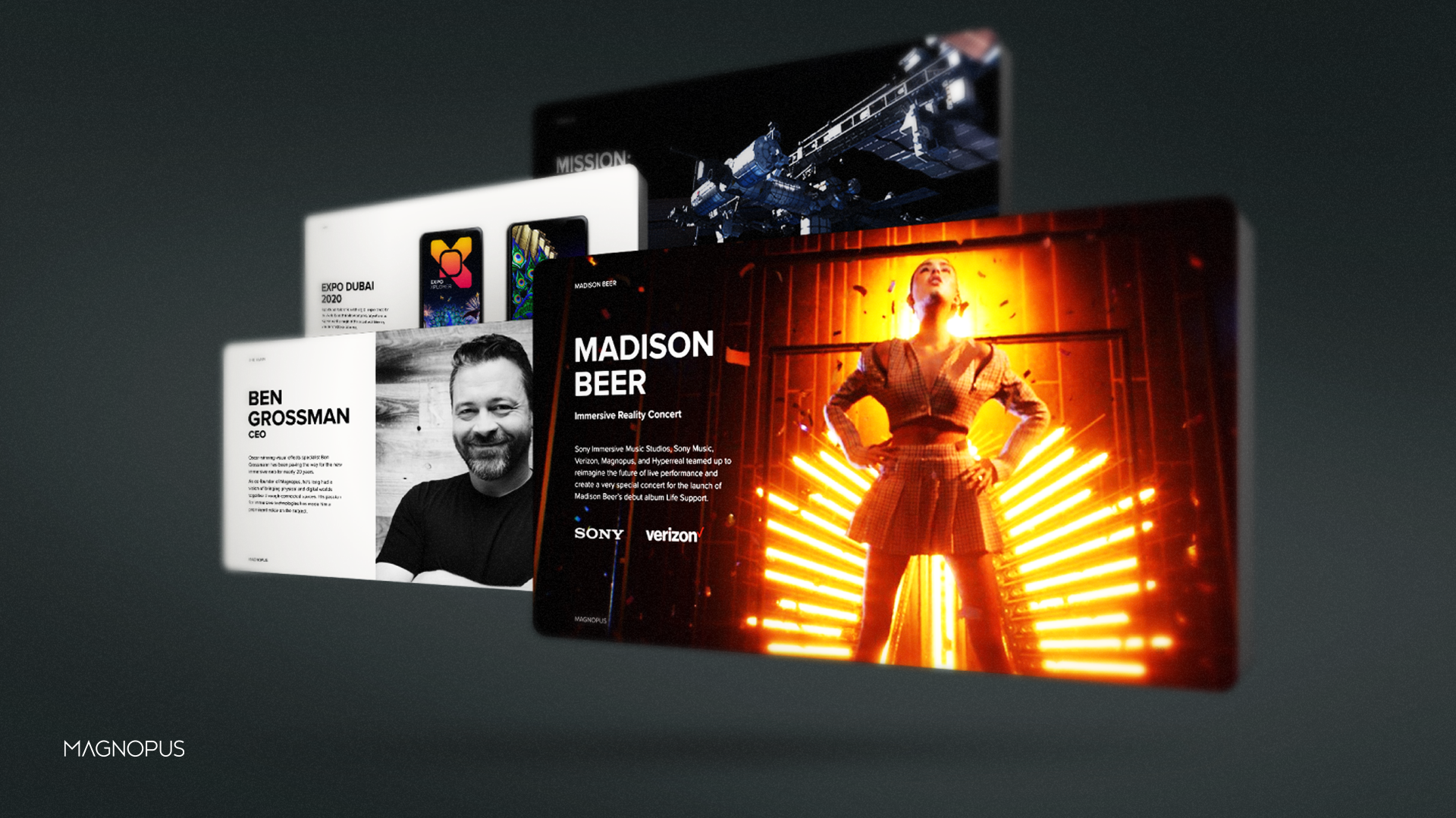 MAGNOPUS Pitch Deck Front Cover
