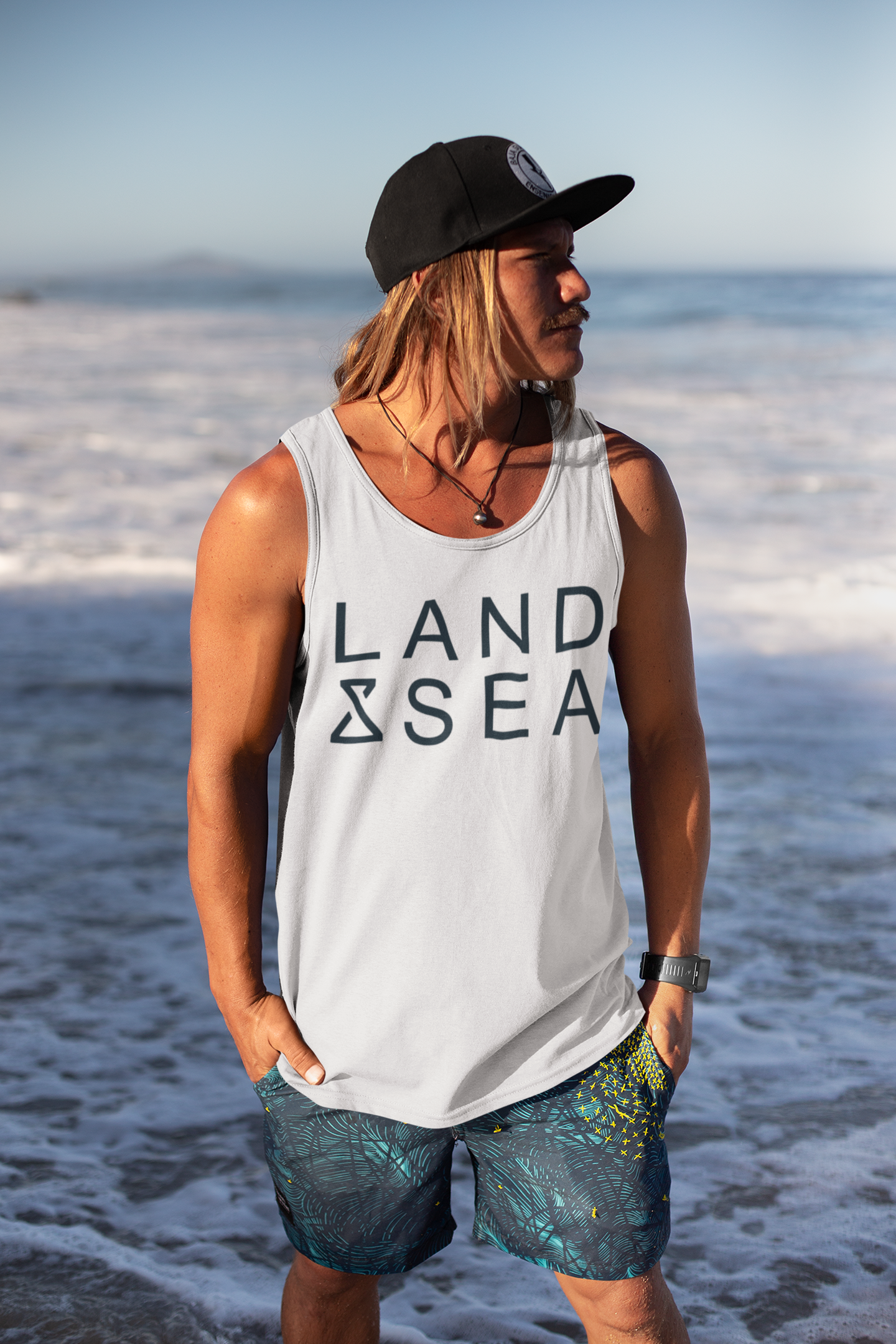 Land & Sea Tank Top Design