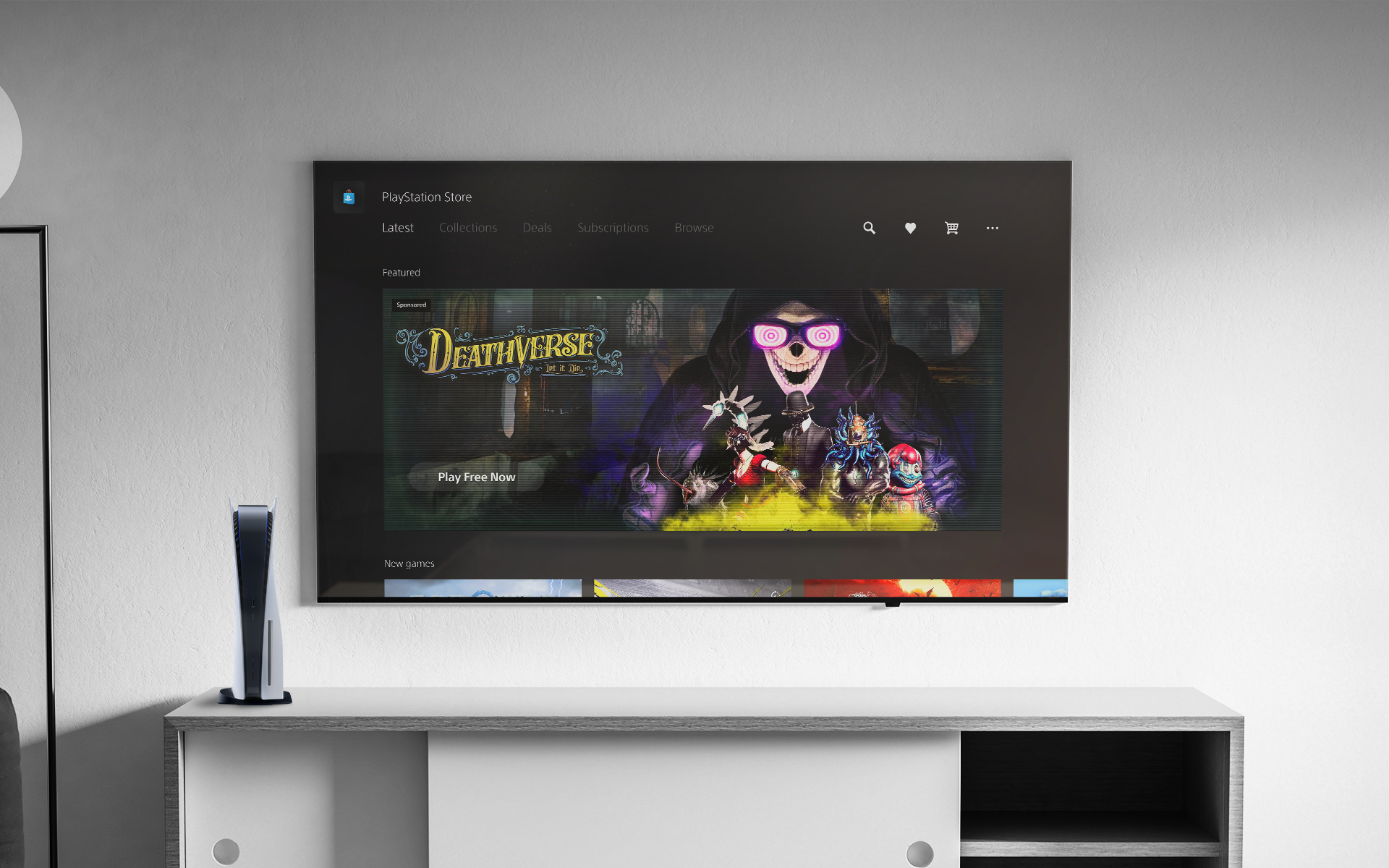 Deathverse PS5 Store Featured Front Cover