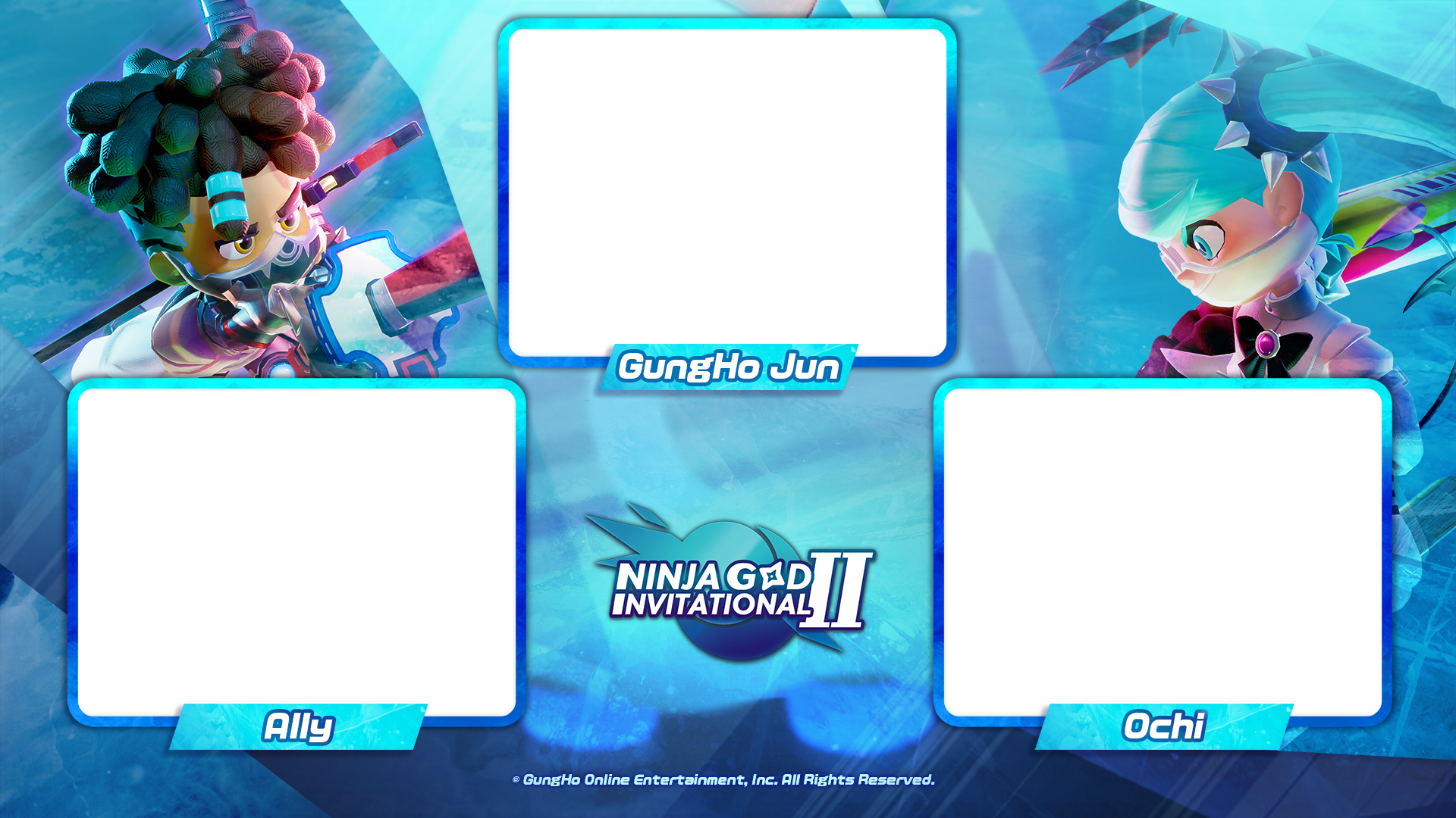 Ninjala God Invitational II: 3 Hosts