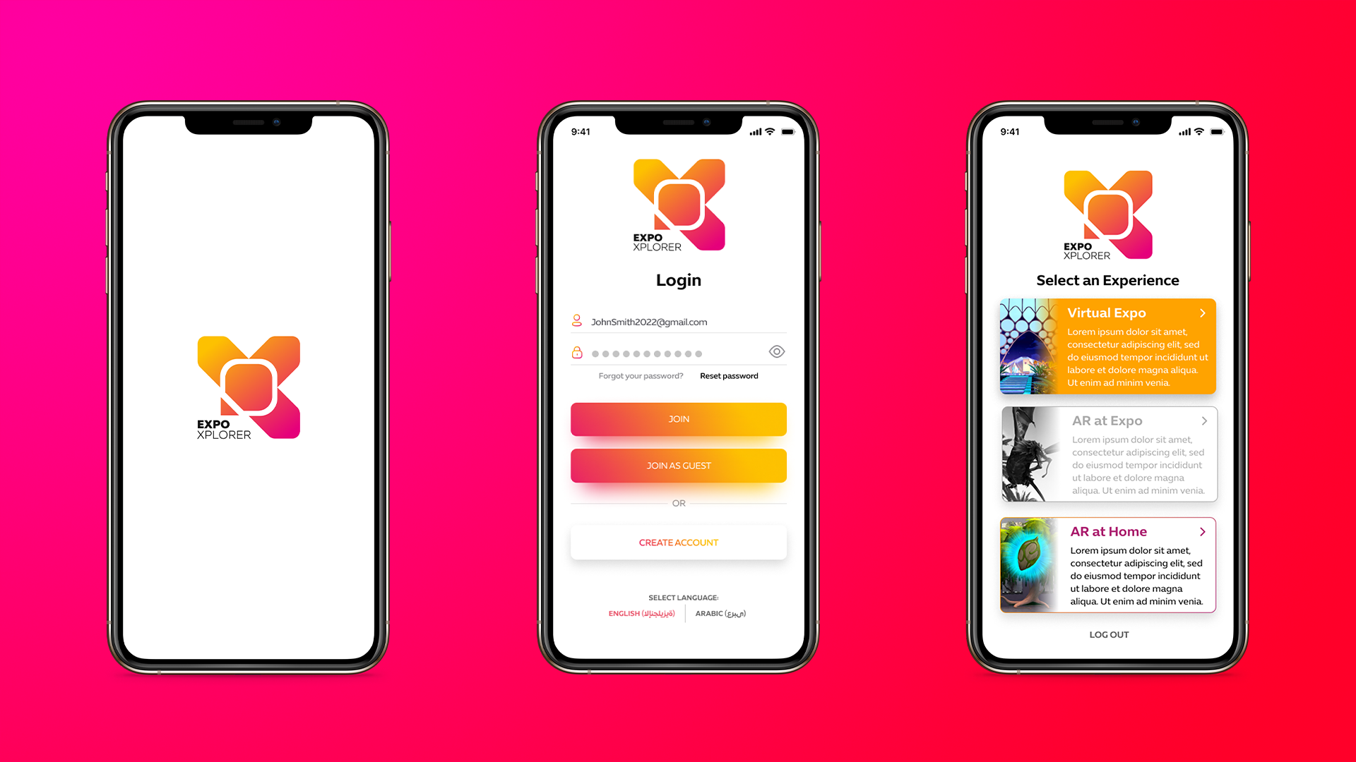 MAGNOPUS Expo Xplorer Mobile Mock-up