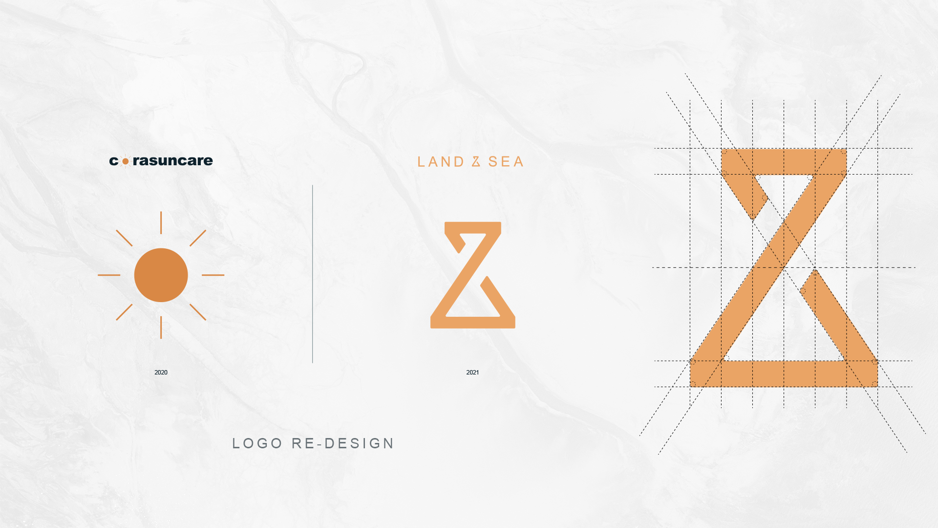 Land & Sea Logo Re-design and Grid