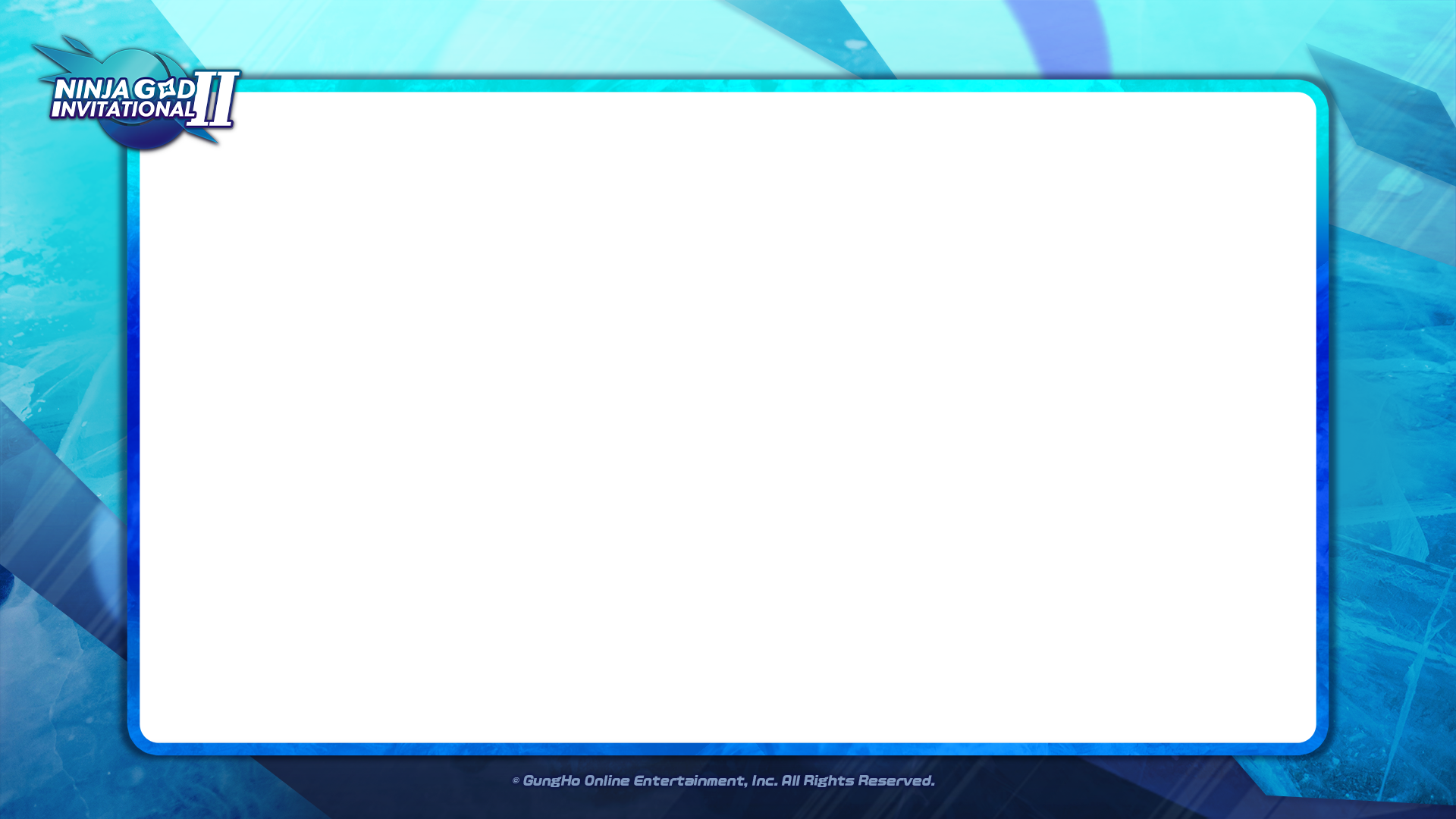 Ninjala God Invitational II: 1 Gameplay Overlay