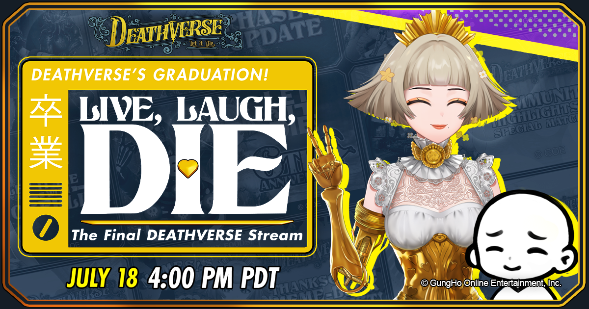 Queen B Deathverse: Live, Laugh, Die - Deathverse Graduation!