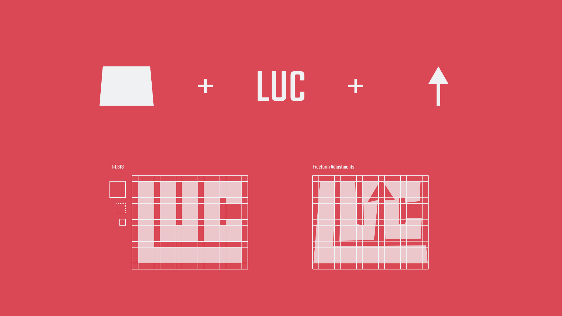 LEVEL UP CAPS Concept and Grid Design