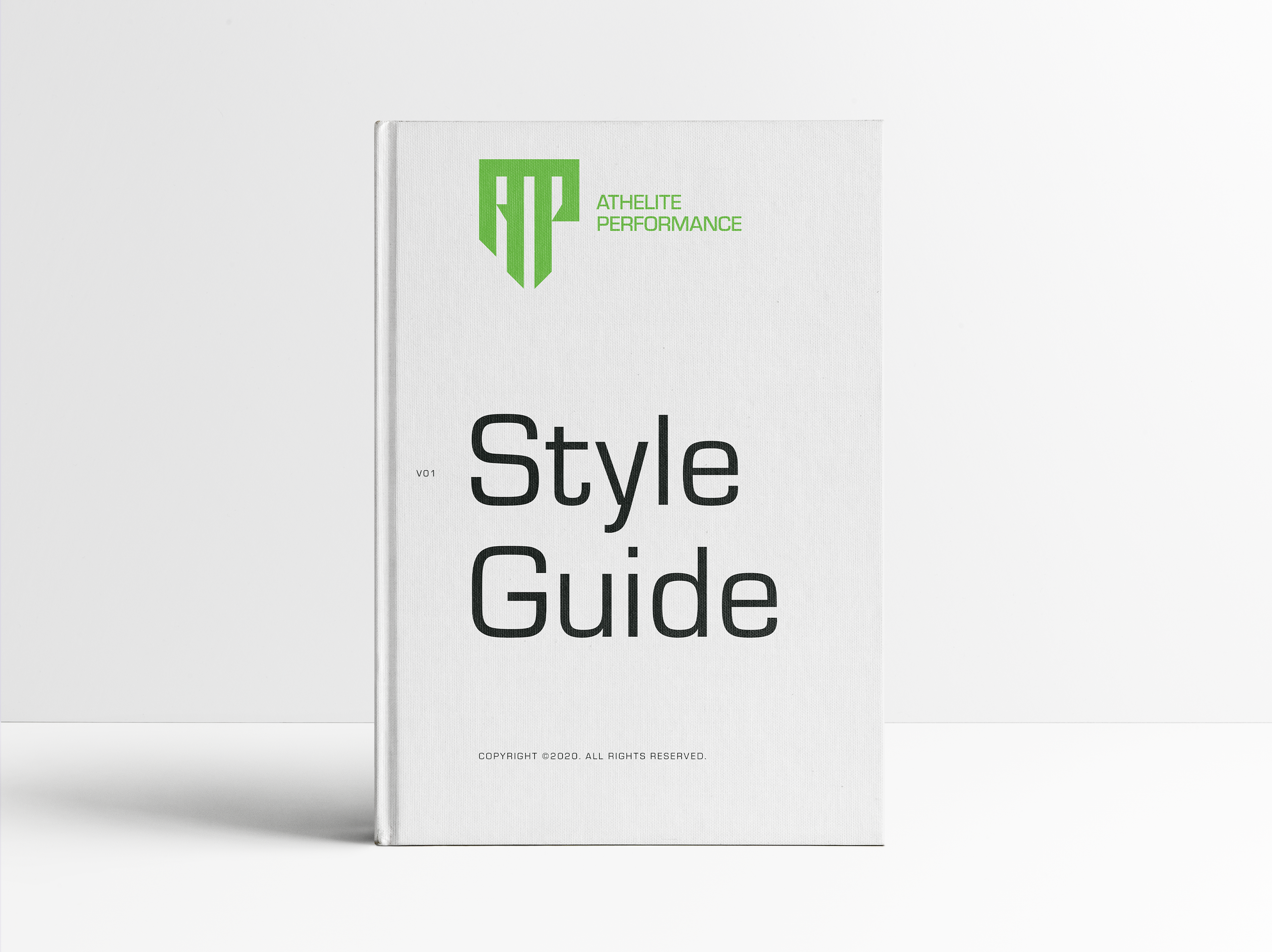 AthElite Performance Style Guide Mock-up