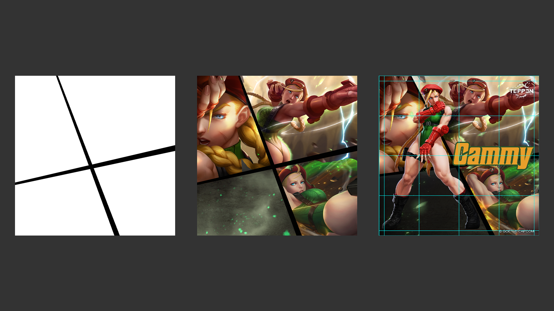 TEPPEN: Ex Skin Campaign Layout Design