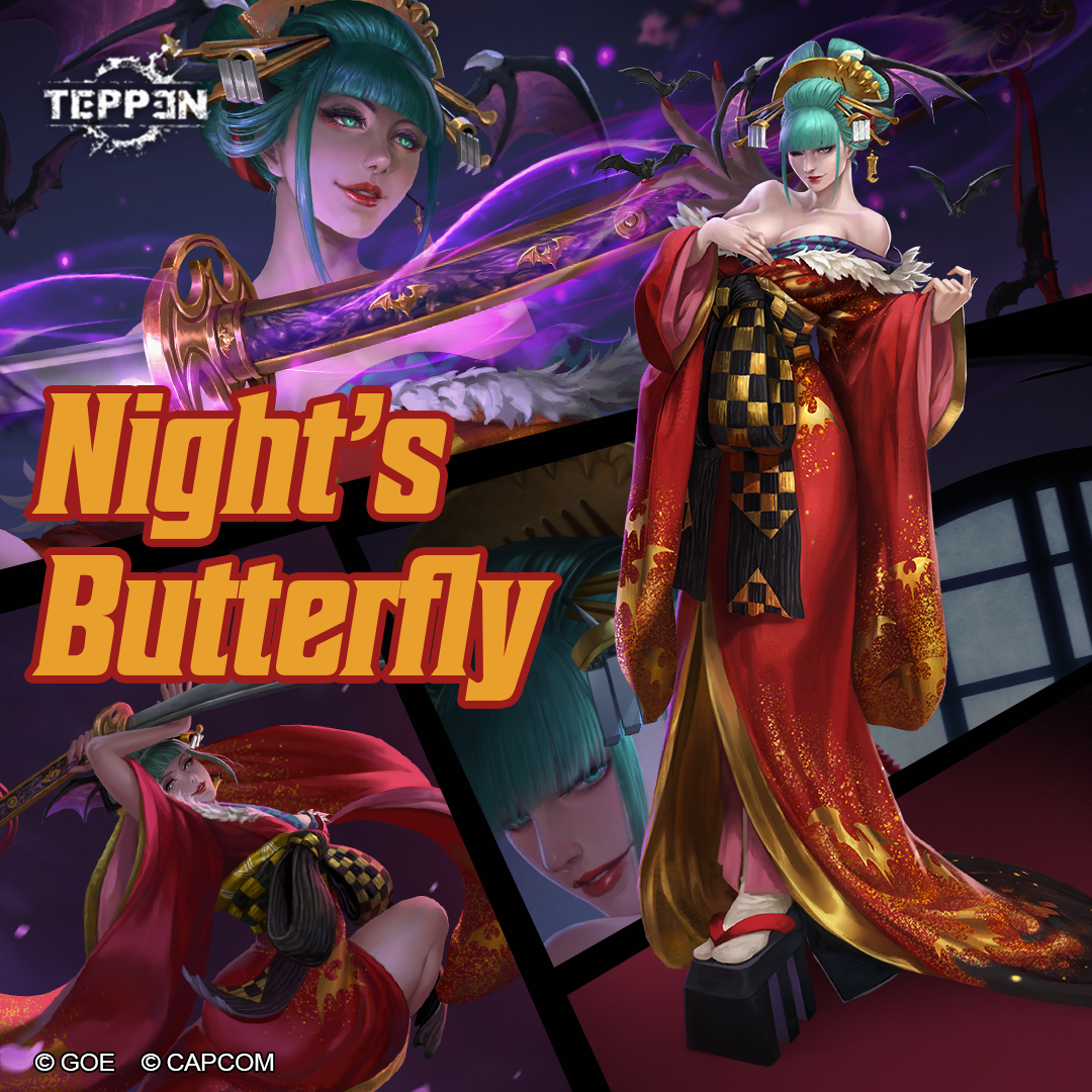 TEPPEN: Ex Skin Campaign Night's Butterfly