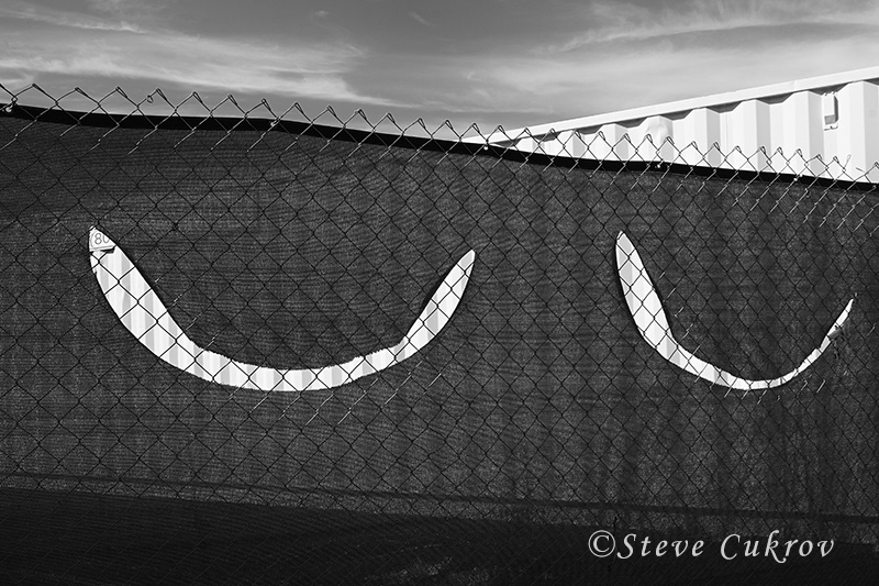 Smiley Fence - Santa Ana