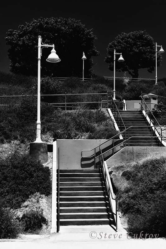 Stairs to Beach - Long Beach