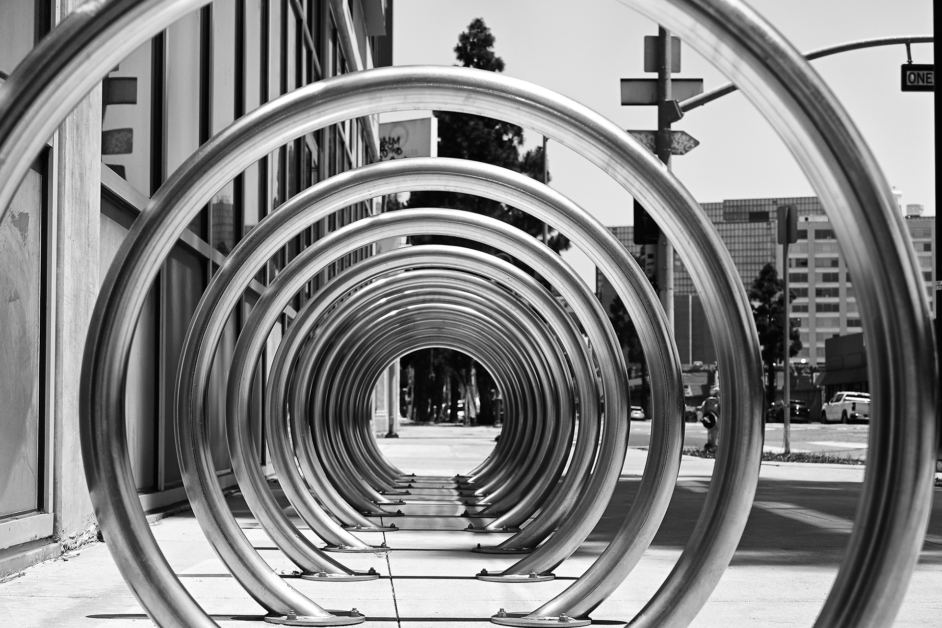 Bike Racks Fashion District