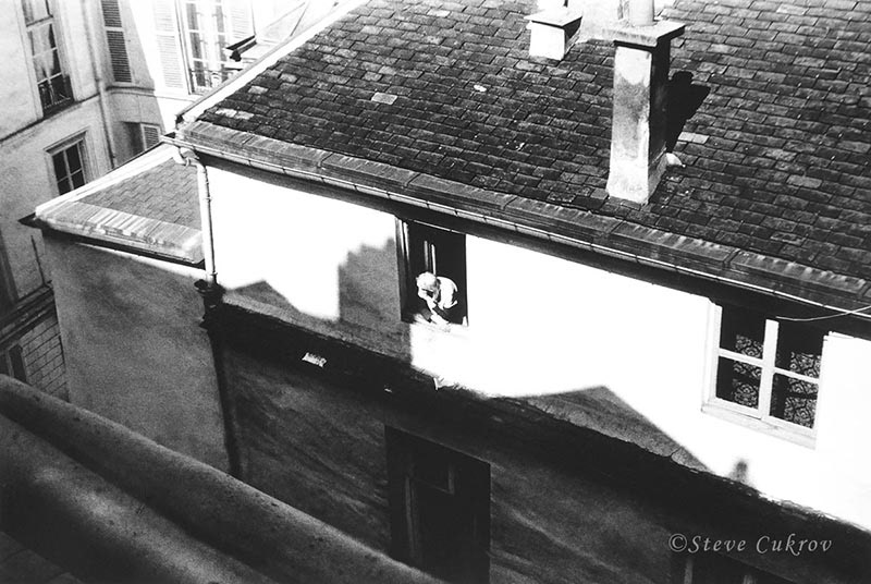 Woman in Window - Paris