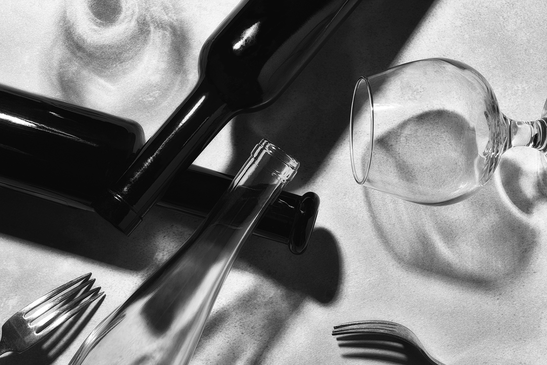 Bottles Still Life