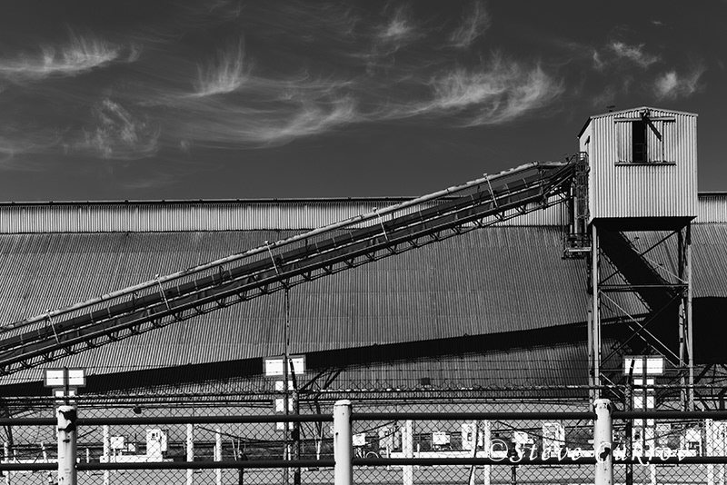 Conveyor Belt in the Port of Long Beach