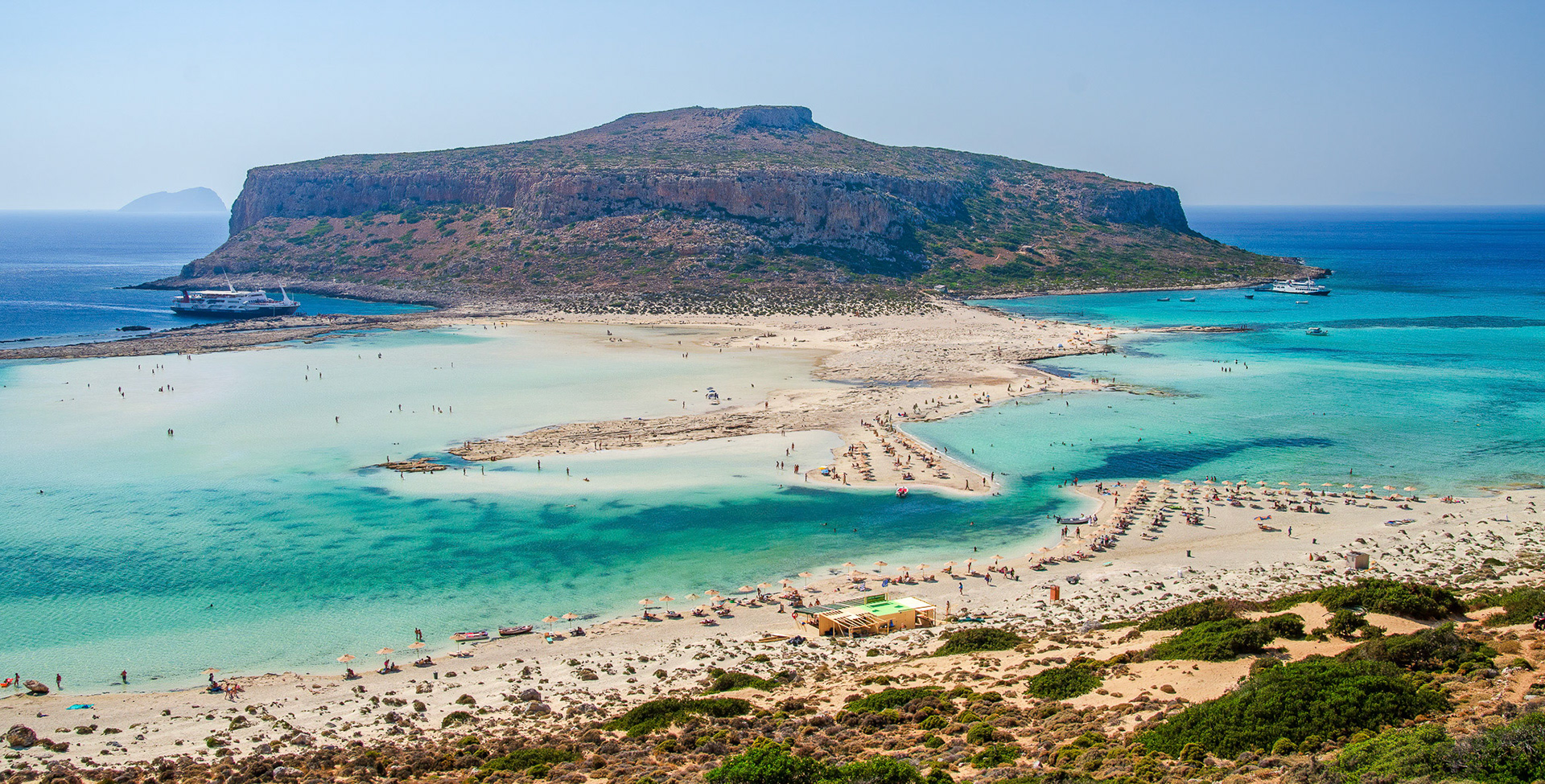 Balos lagunen på Kreta