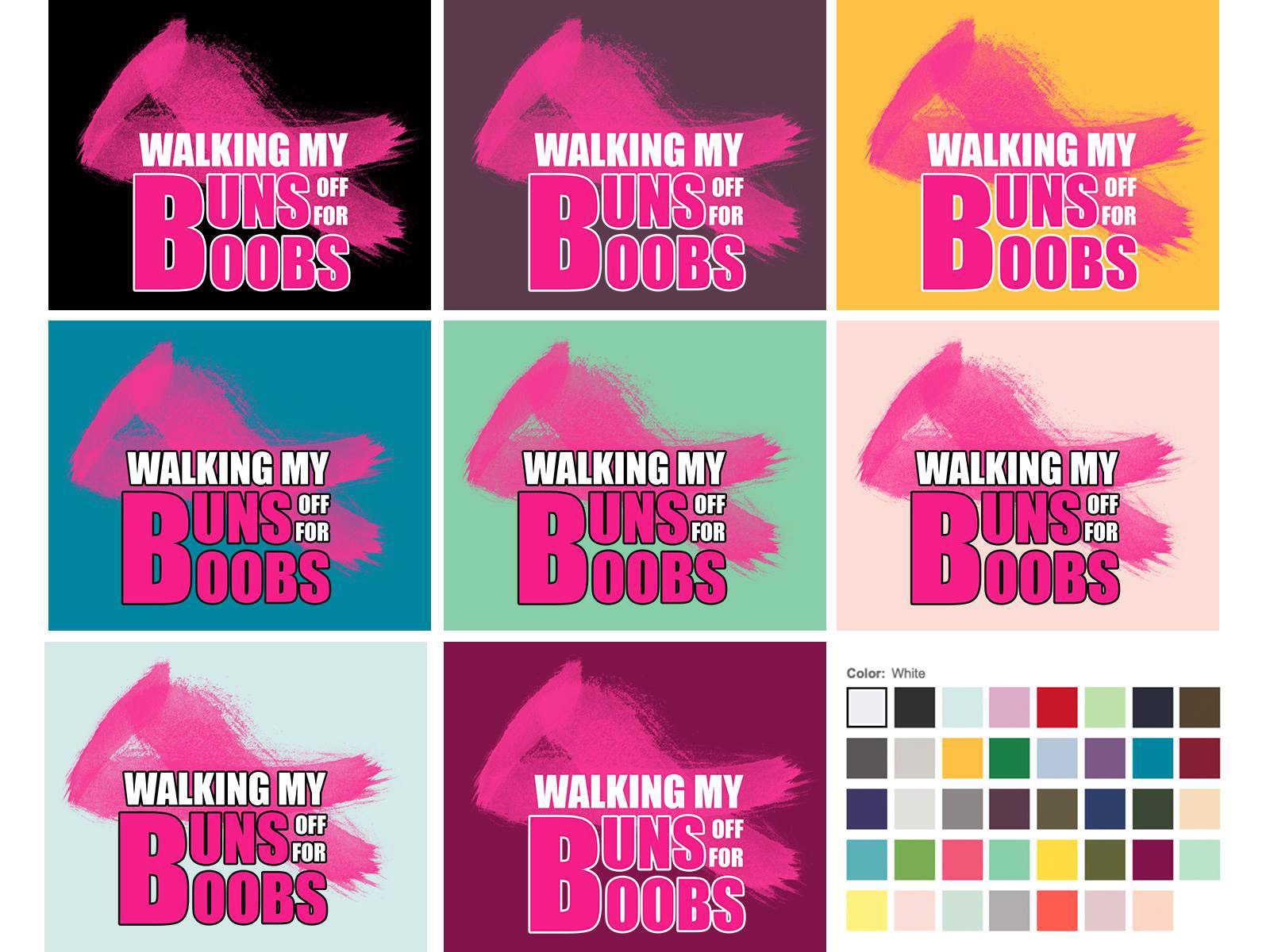 Logo Design that had to look good for colored tshirts.