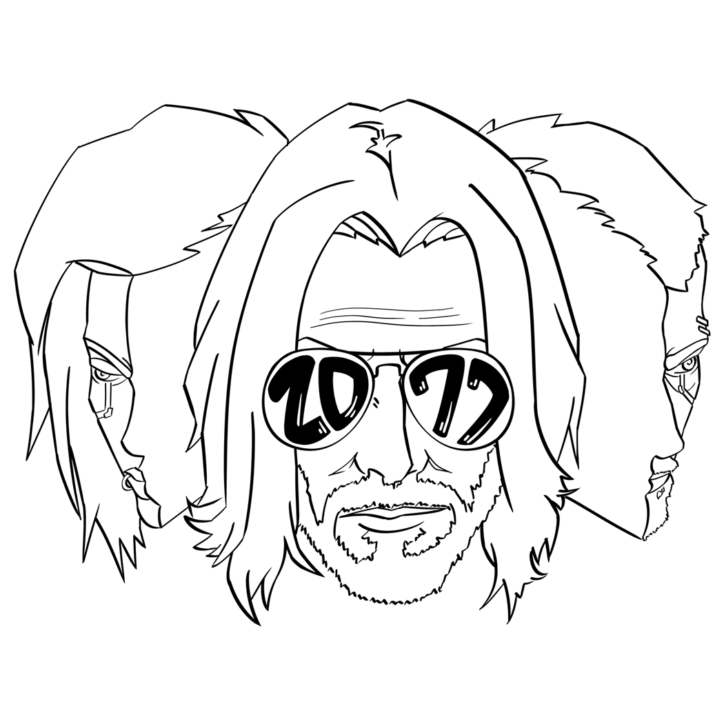 clean line art