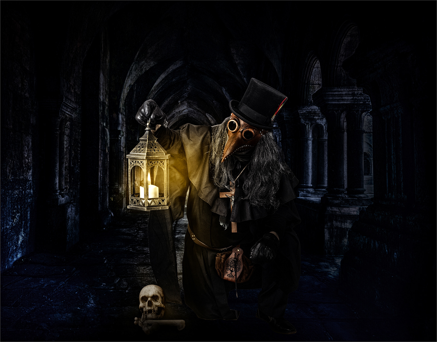 Plague Doctor investigating