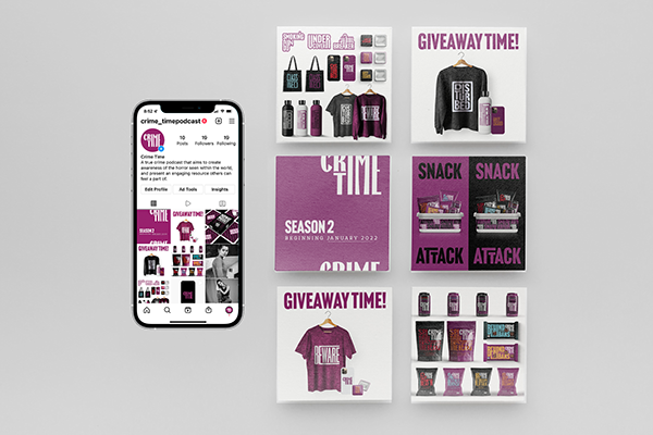 Maryville Design & Visual Art - Crime Time Social Media