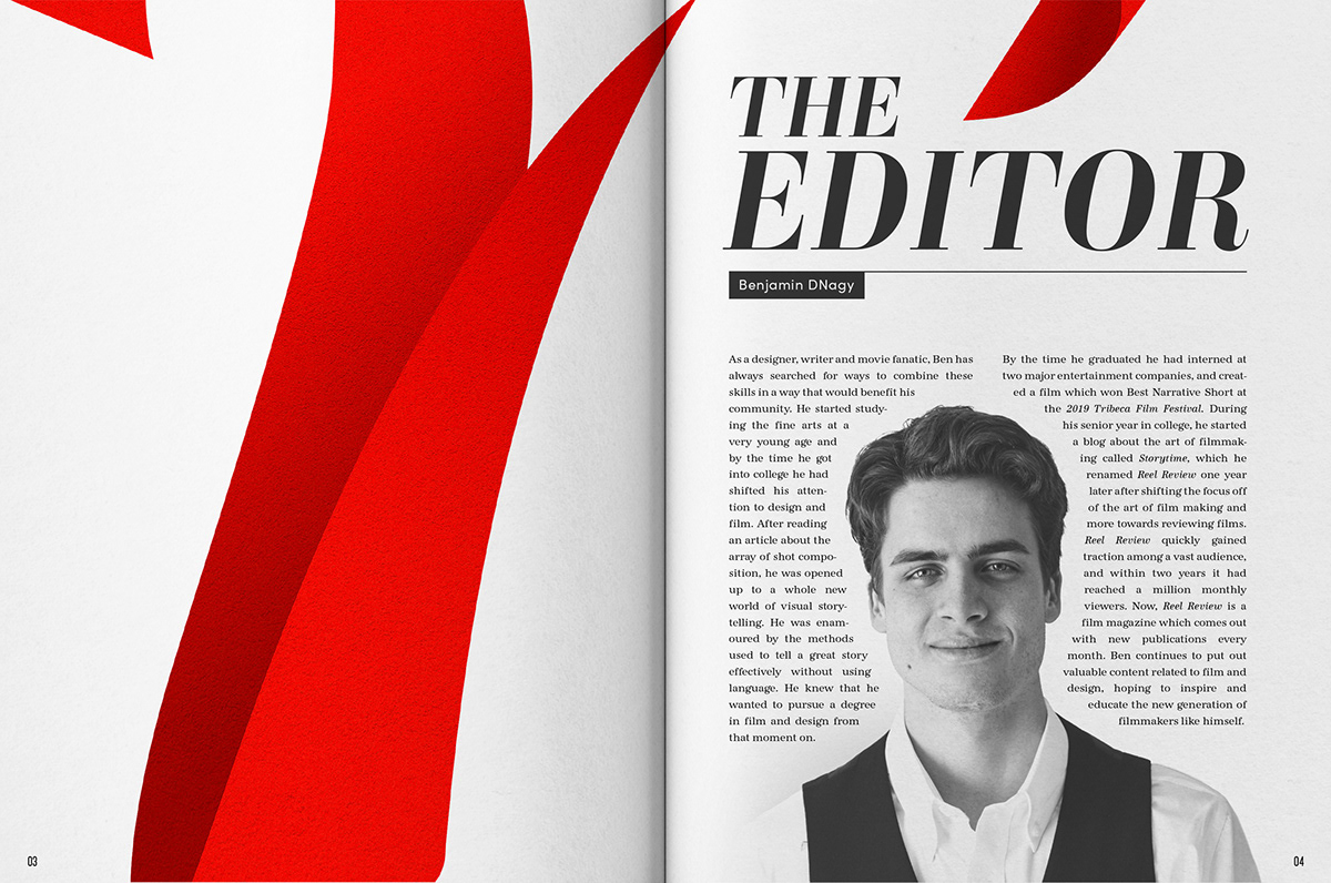 Maryville Design & Visual Art - Reel Review: Publication Project