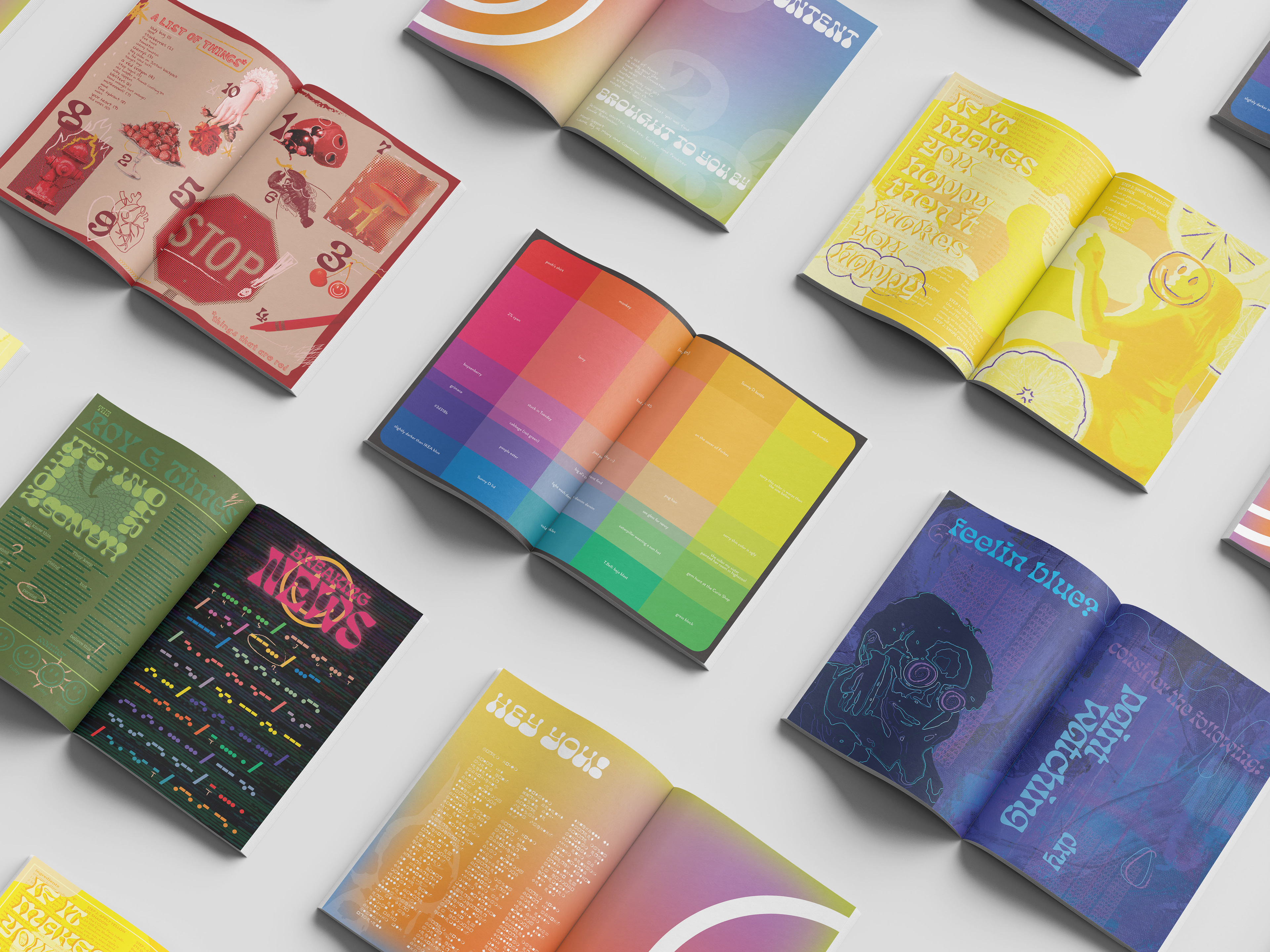 Maryville Design & Visual Art - Roy G. Biv Color Magazine