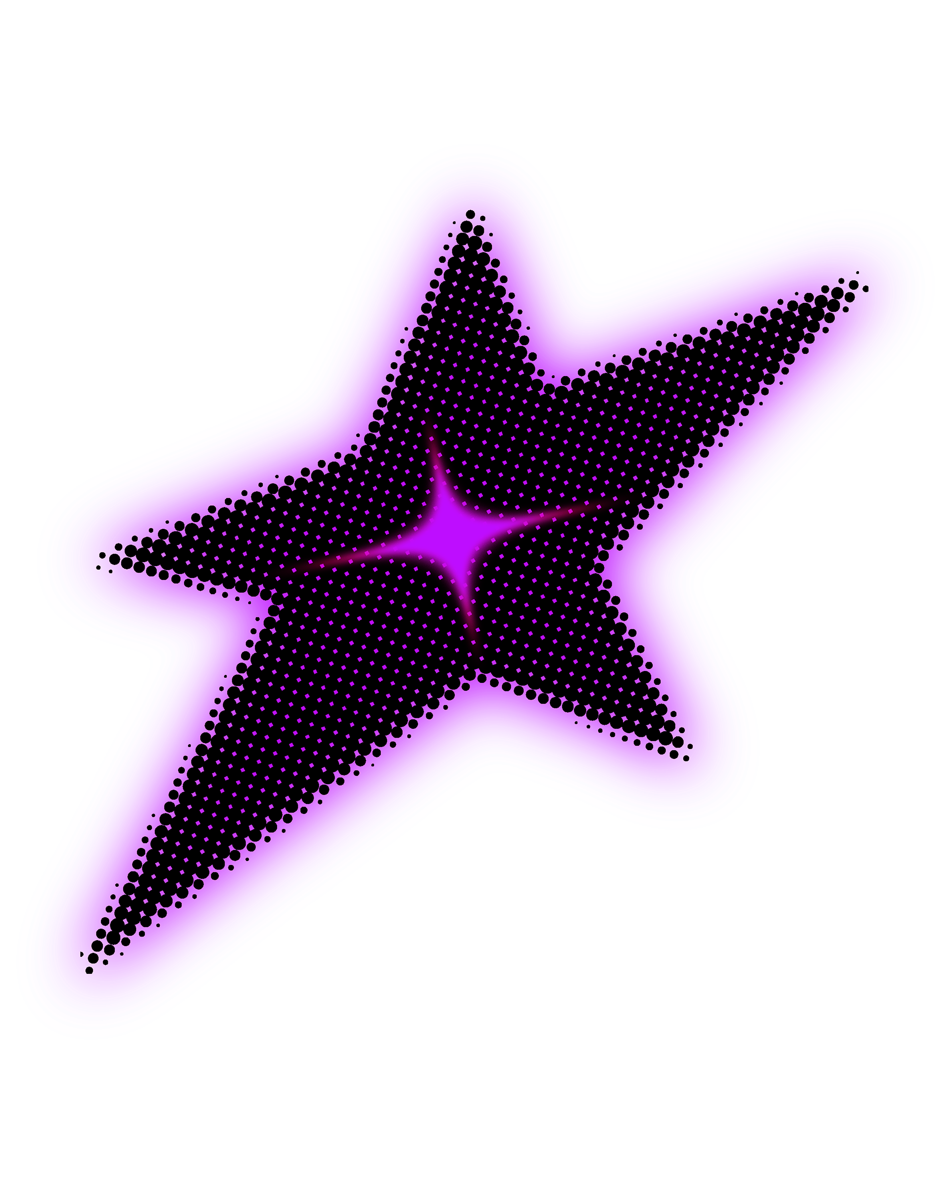 Second iteration with halftone effect (RGB)