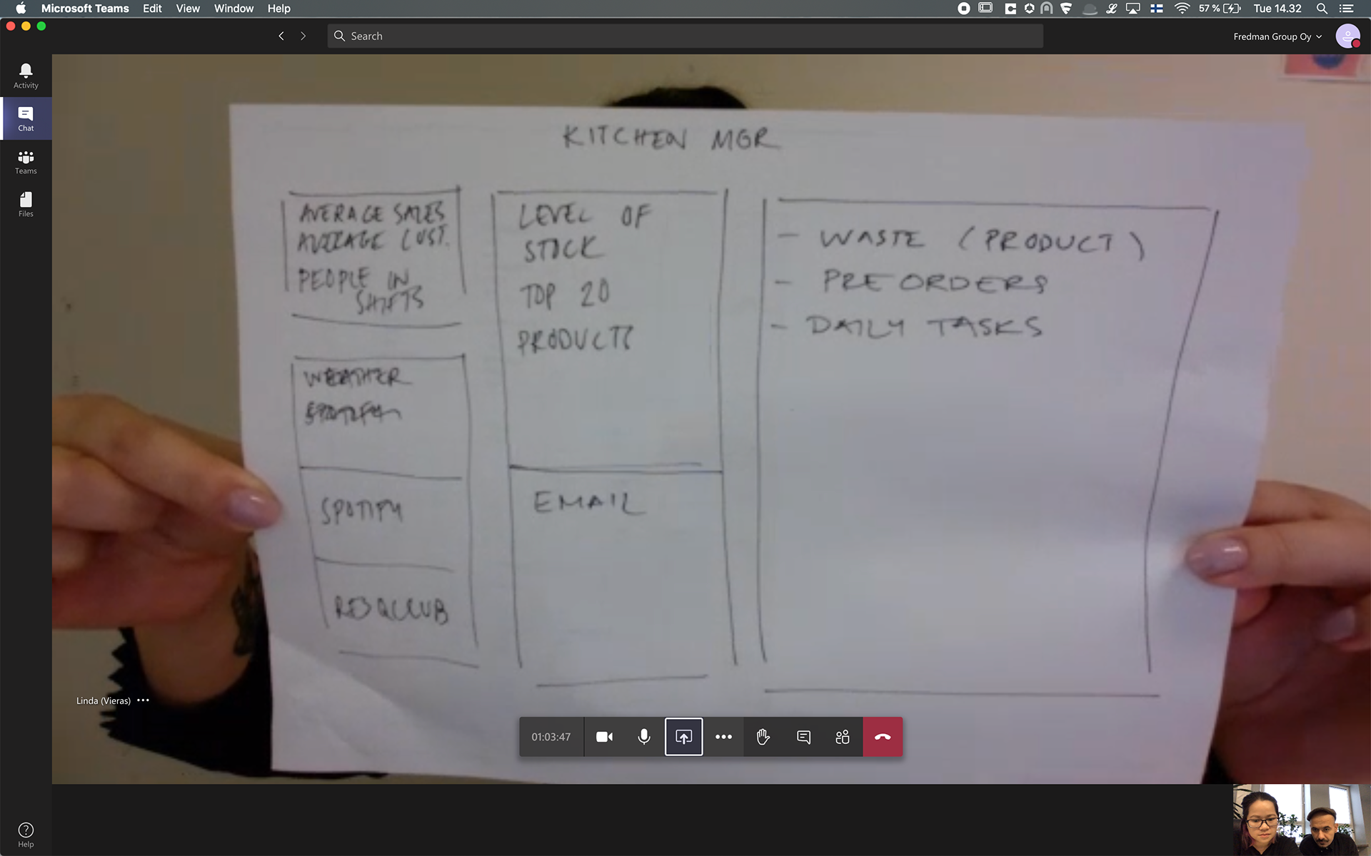 User draw their desire home view