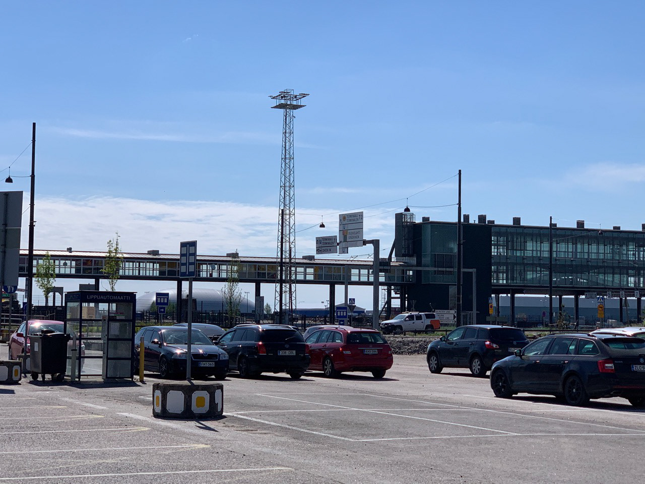 Parking facility at West Terminal