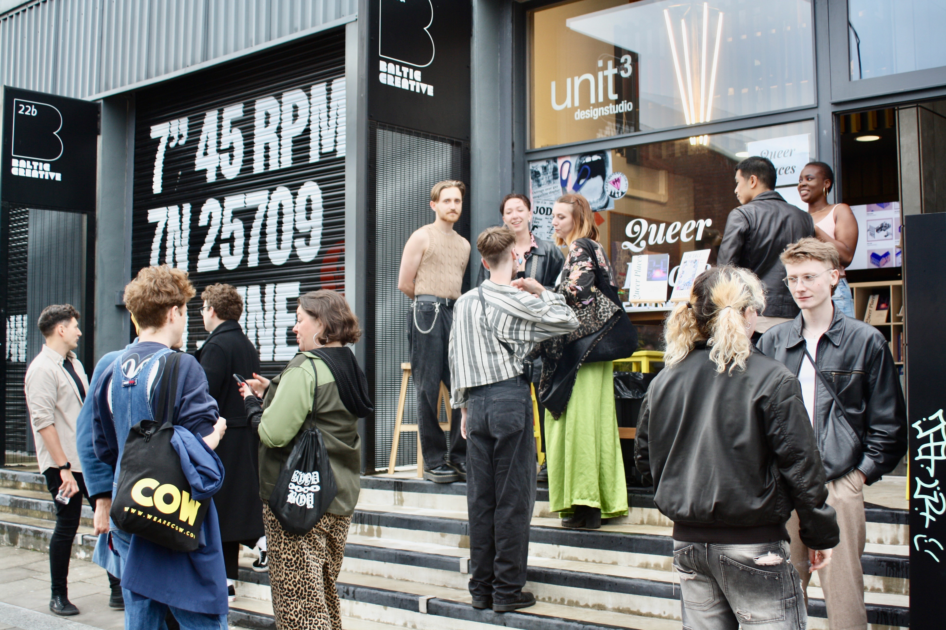 Outside the Queer Places Exhibition