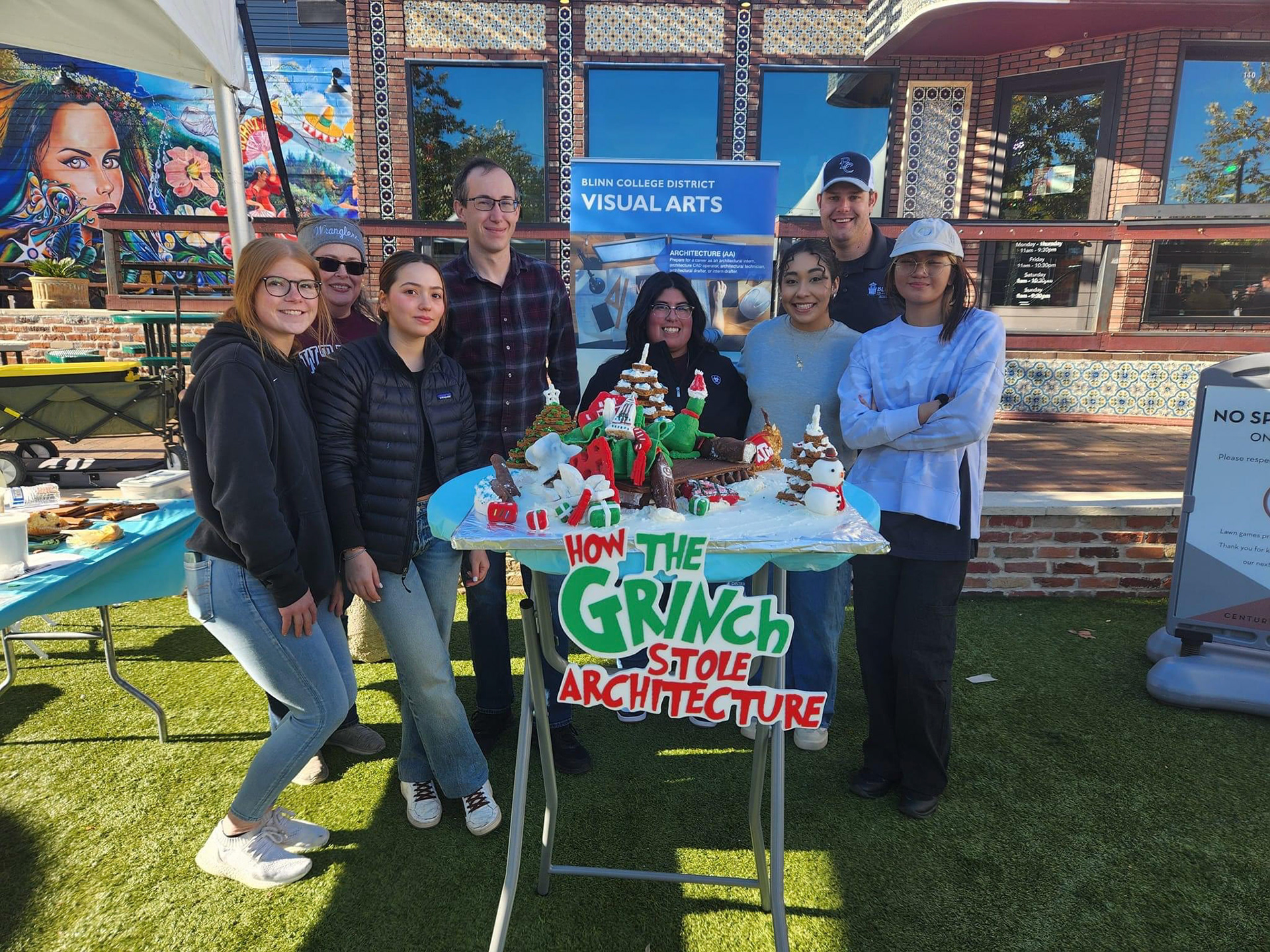 Gingerbread House Blinn Participants