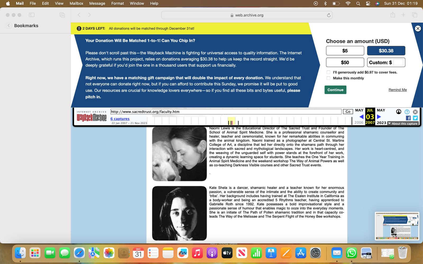 Workshop Bios from Naomi Lewis and Kate Shela 