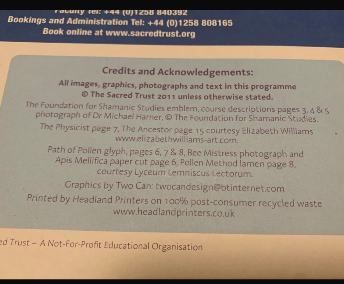 image "credits" from flyer. 