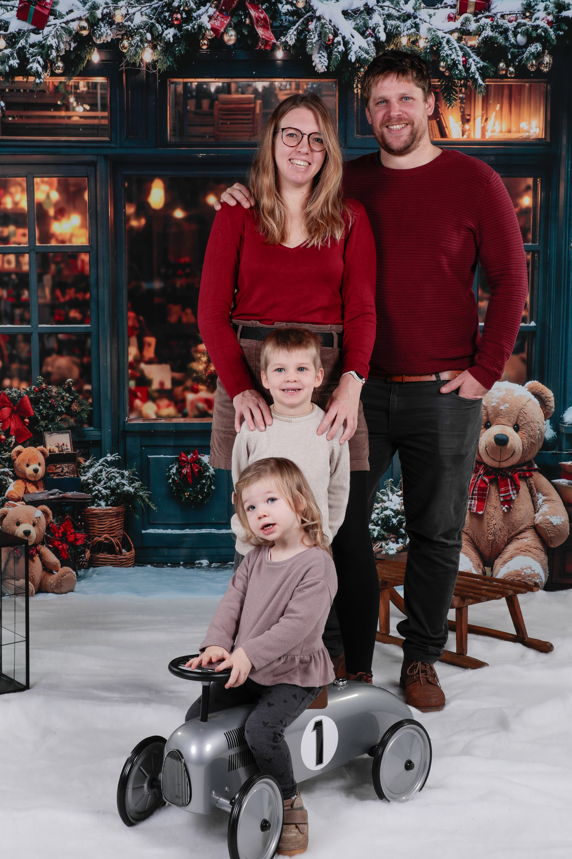 Mini séance de Noel en studio