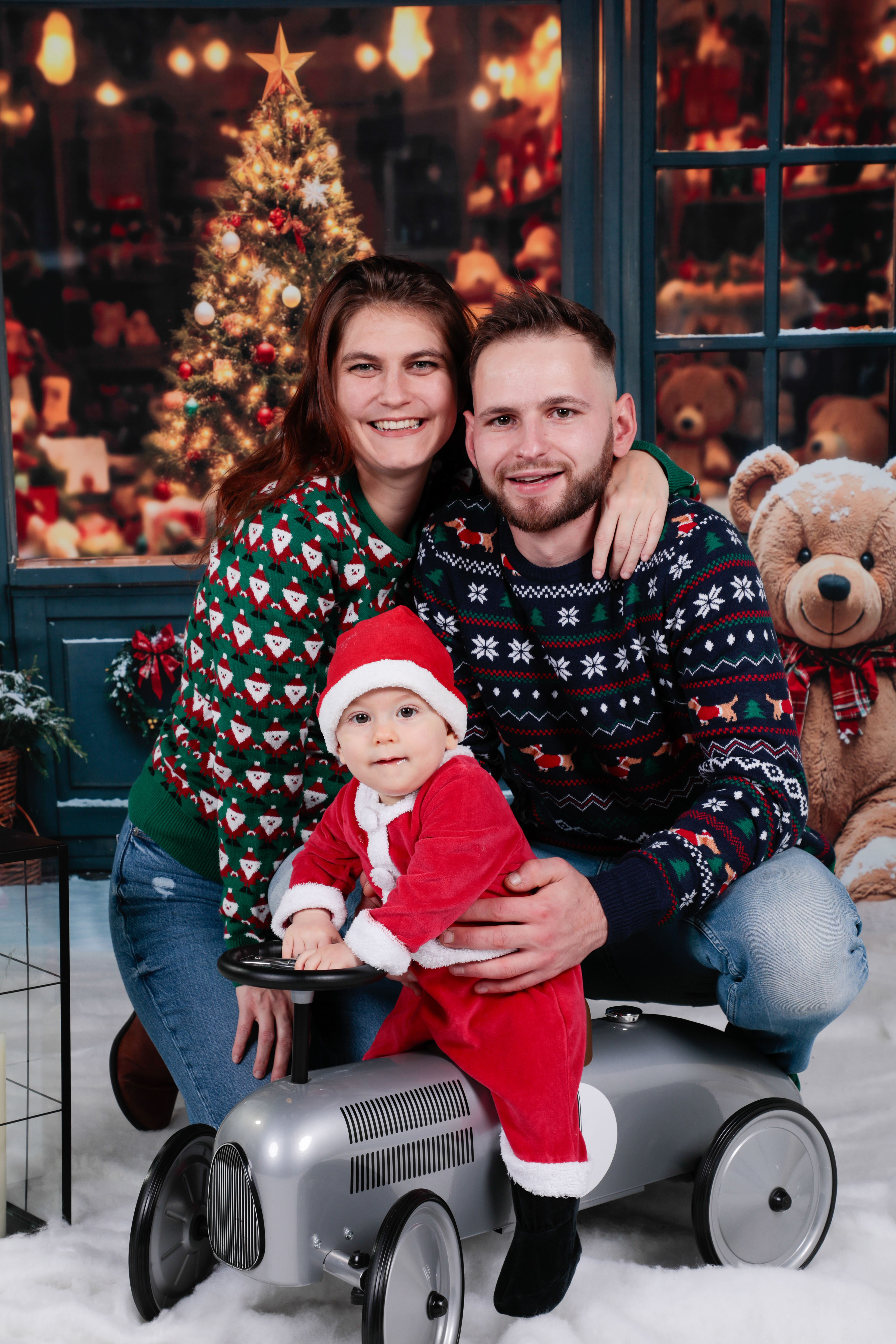 Mini séance de Noel en studio