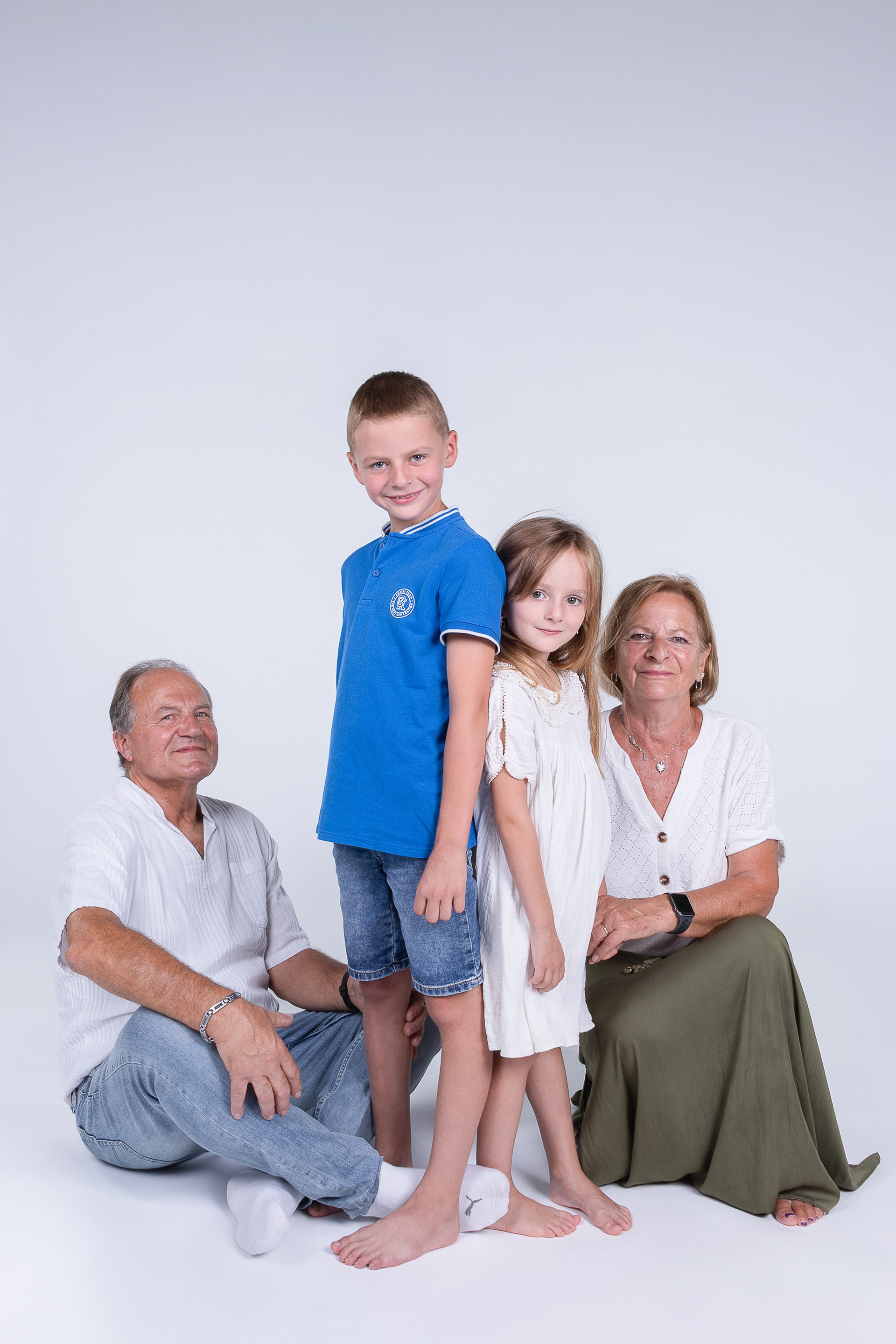 séance couple - famille en studio