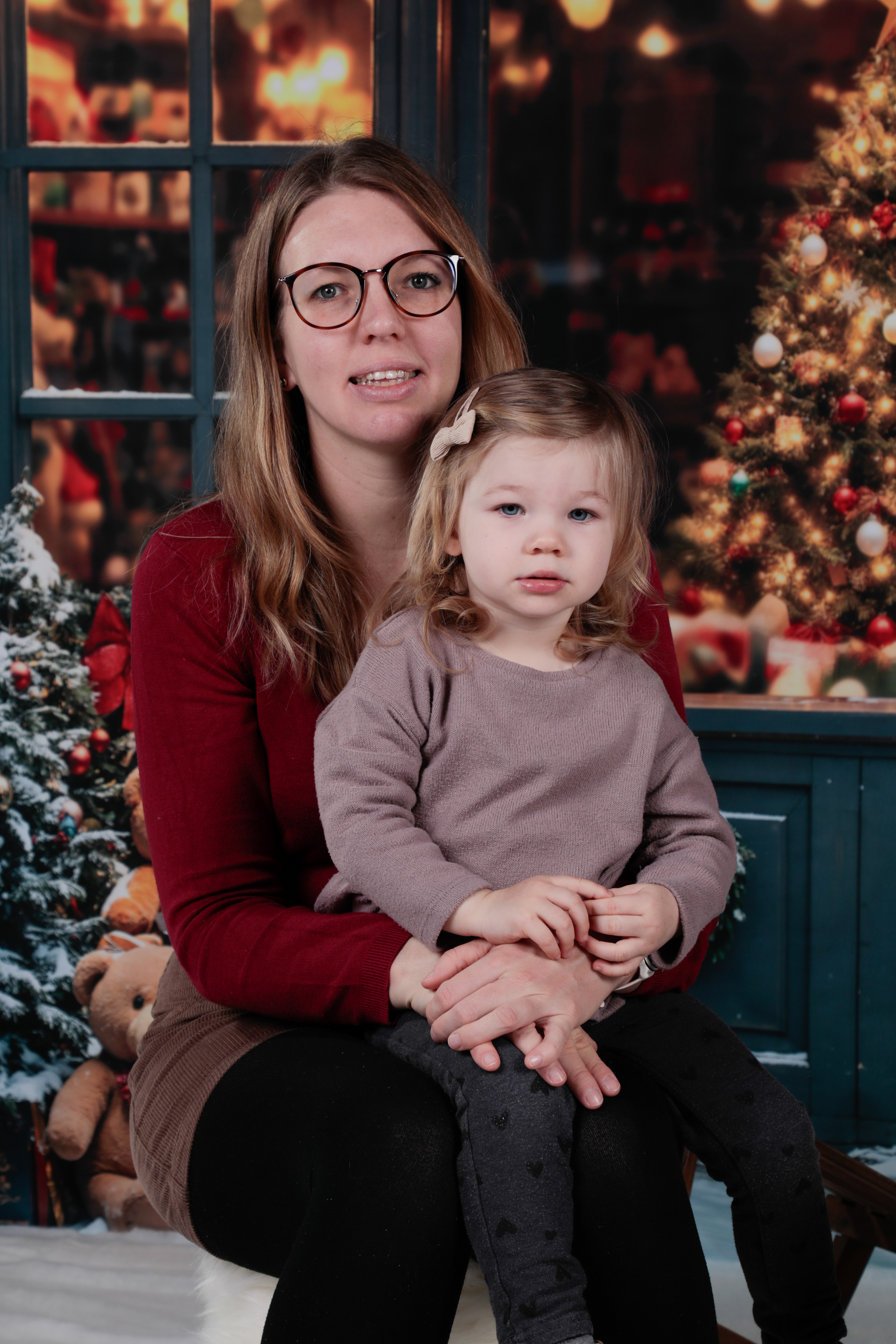 Mini séance de Noel en studio