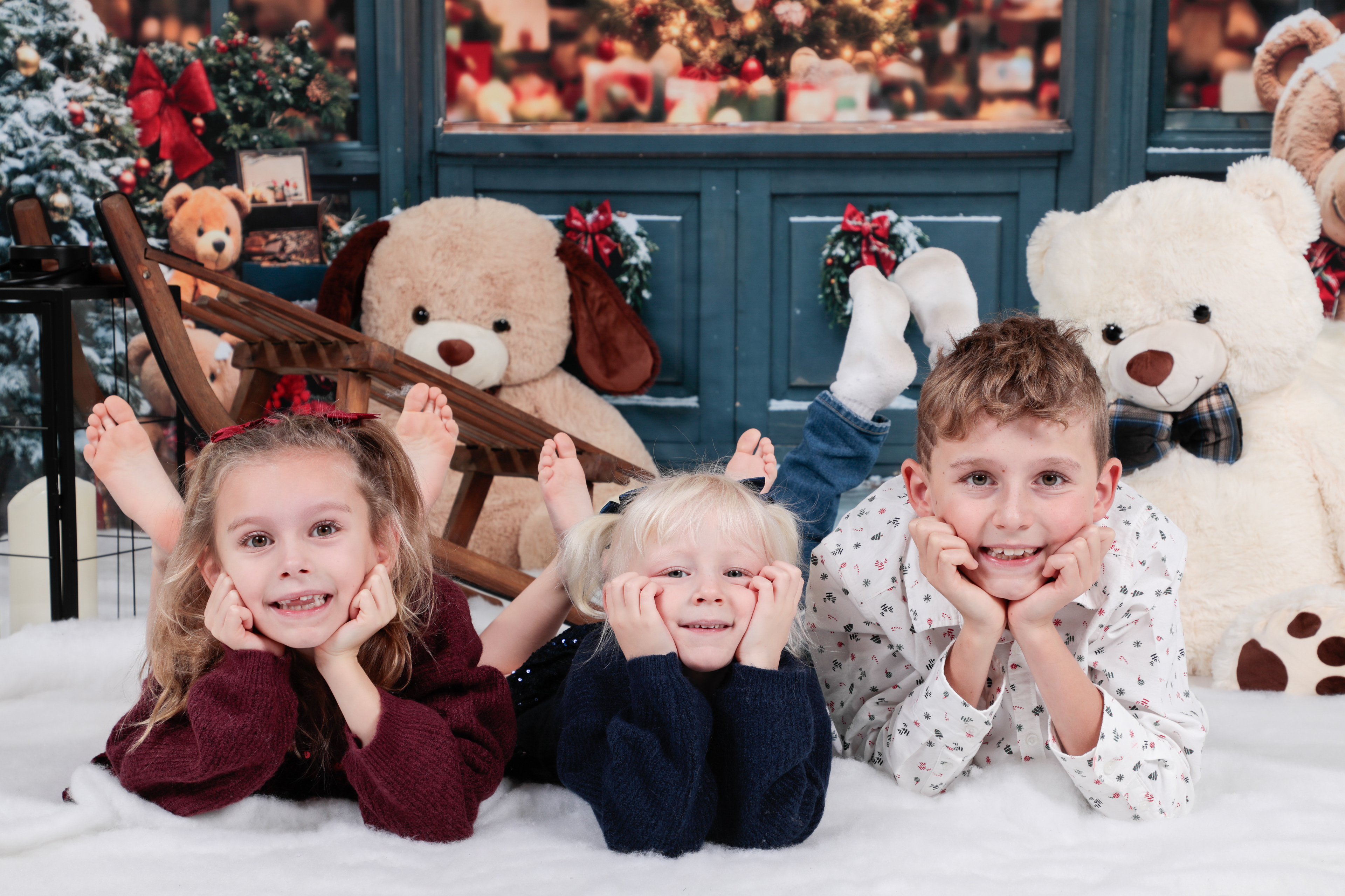 Mini séance de Noel en studio