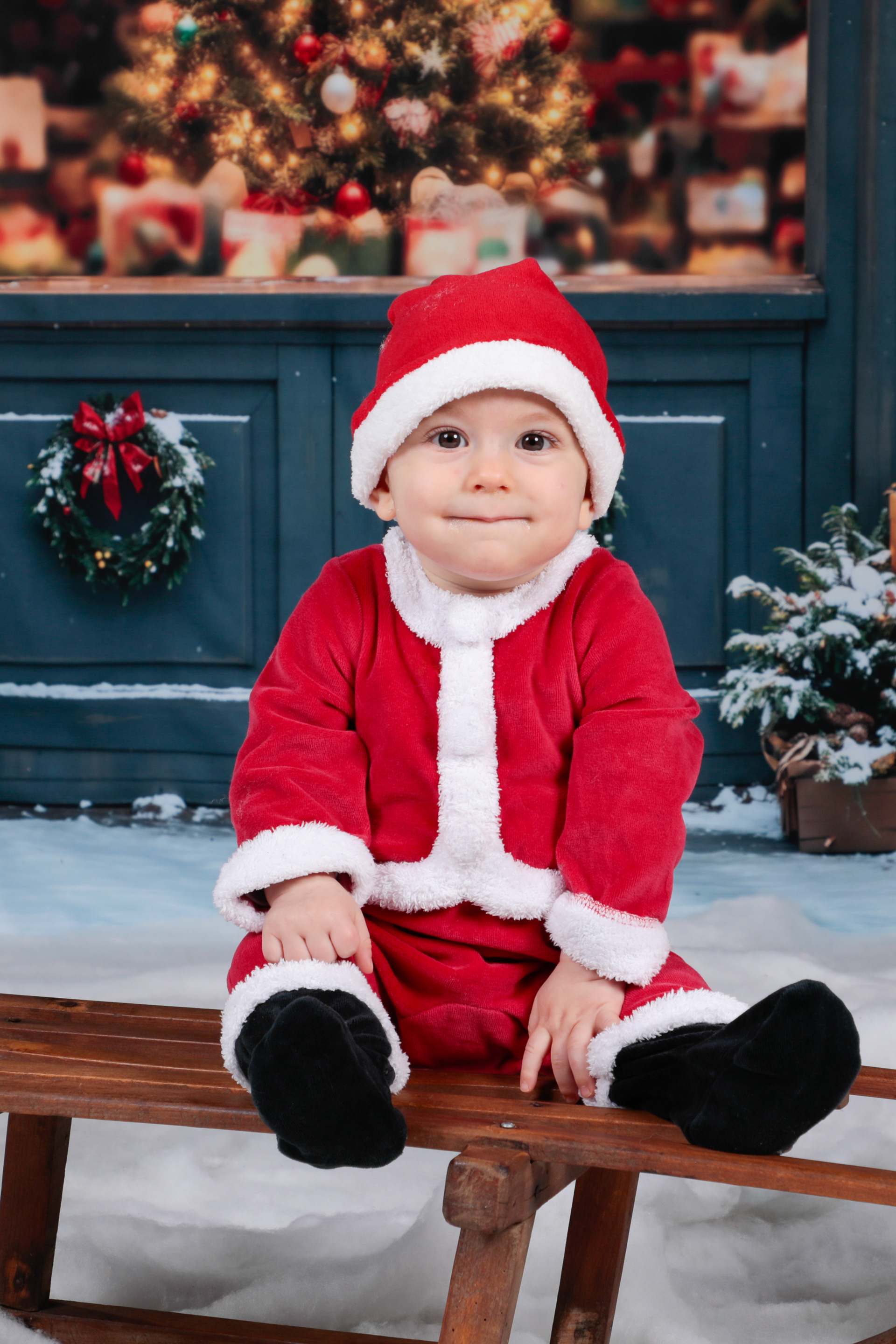 Mini séance de Noel en studio