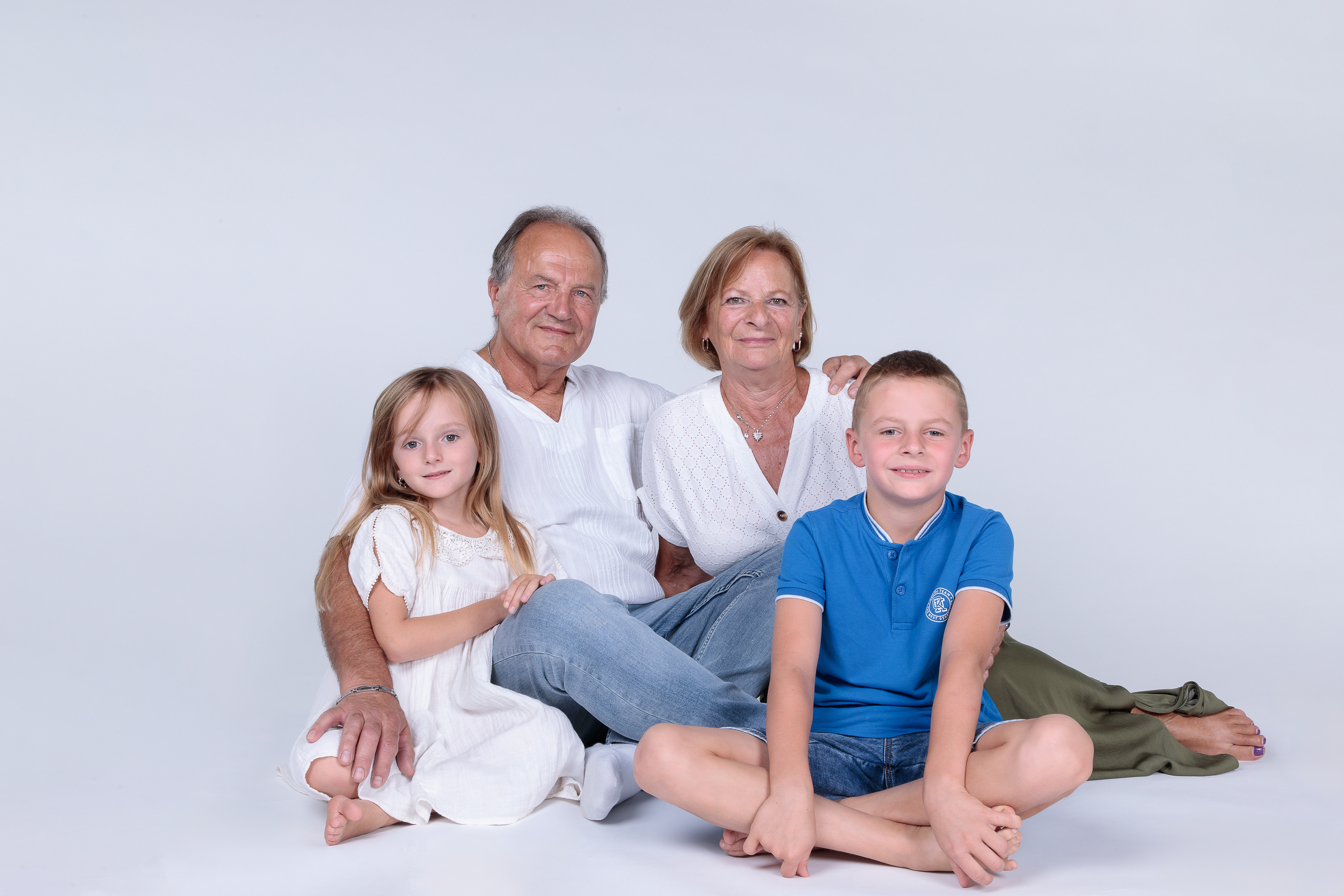 séance couple - famille en studio