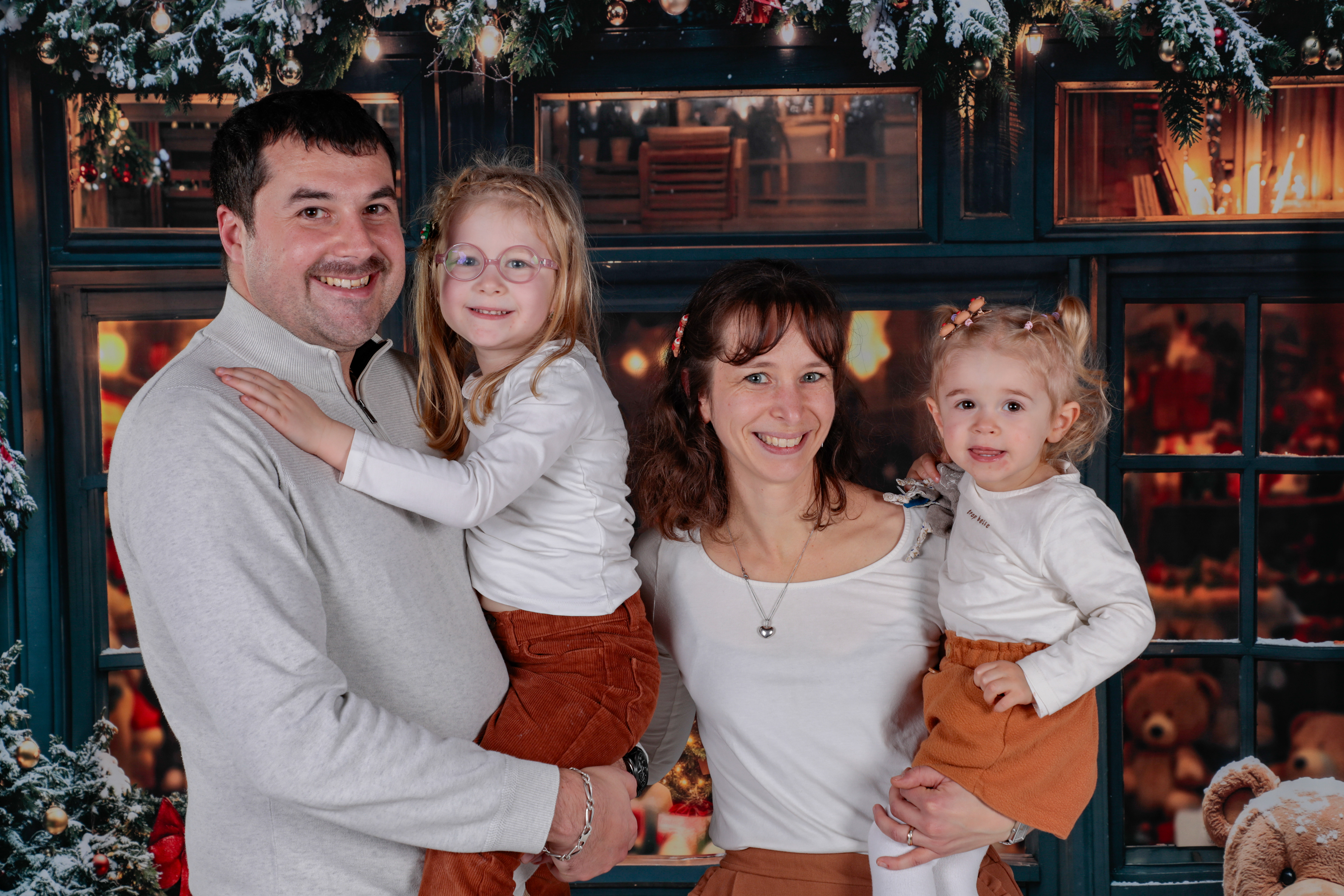 Mini séance de Noel en studio