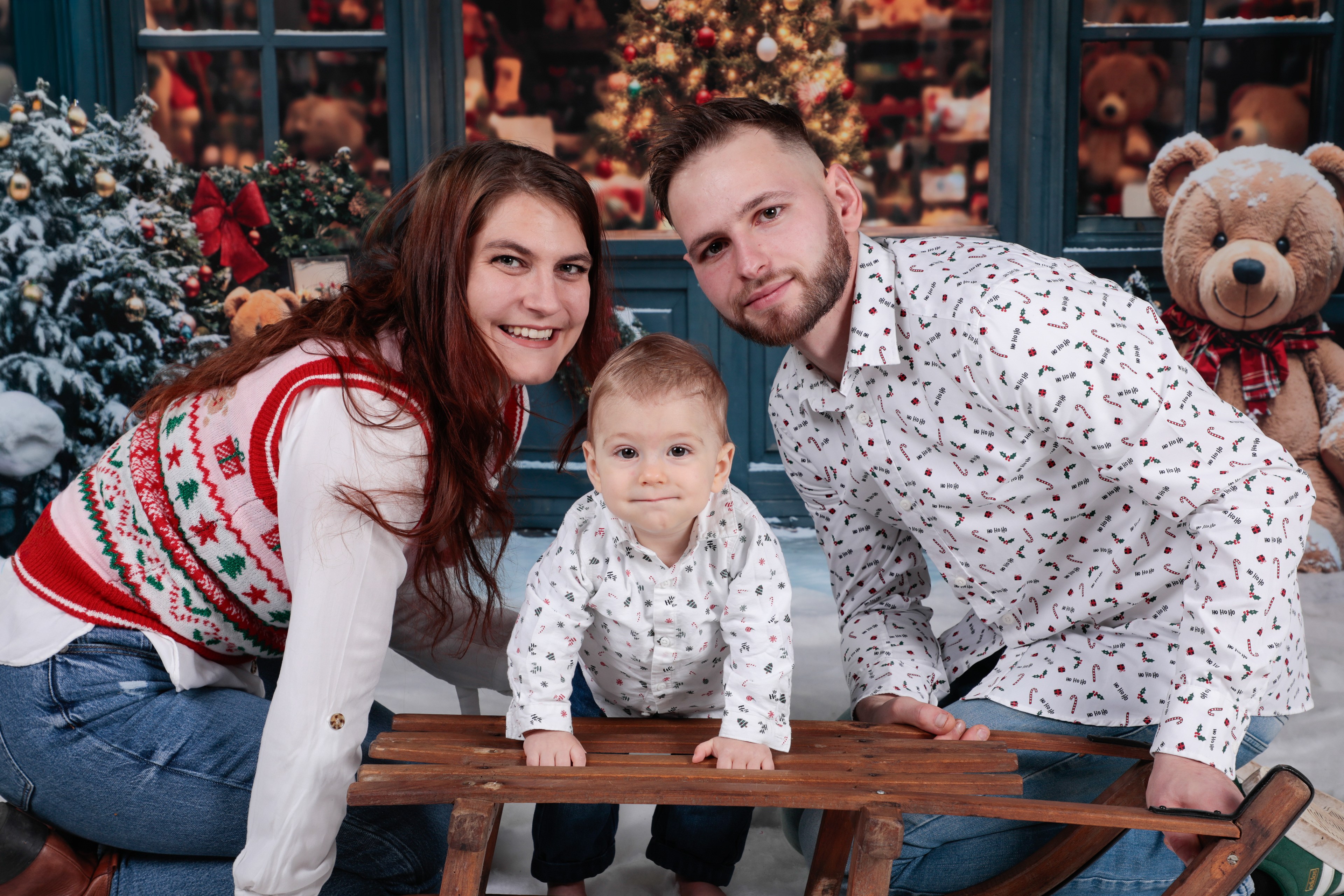 Mini séance de Noel en studio