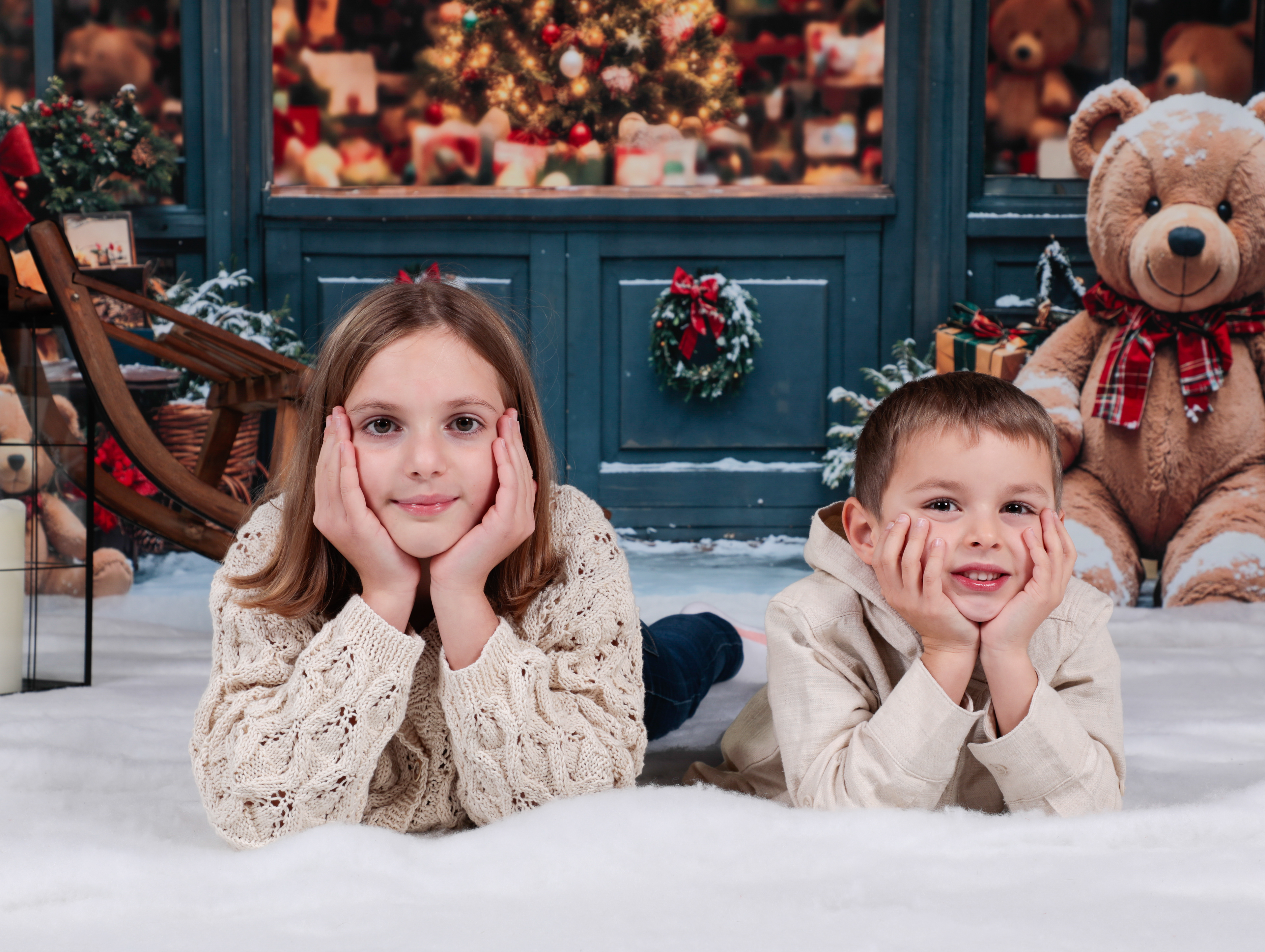 Mini séance de Noel en studio
